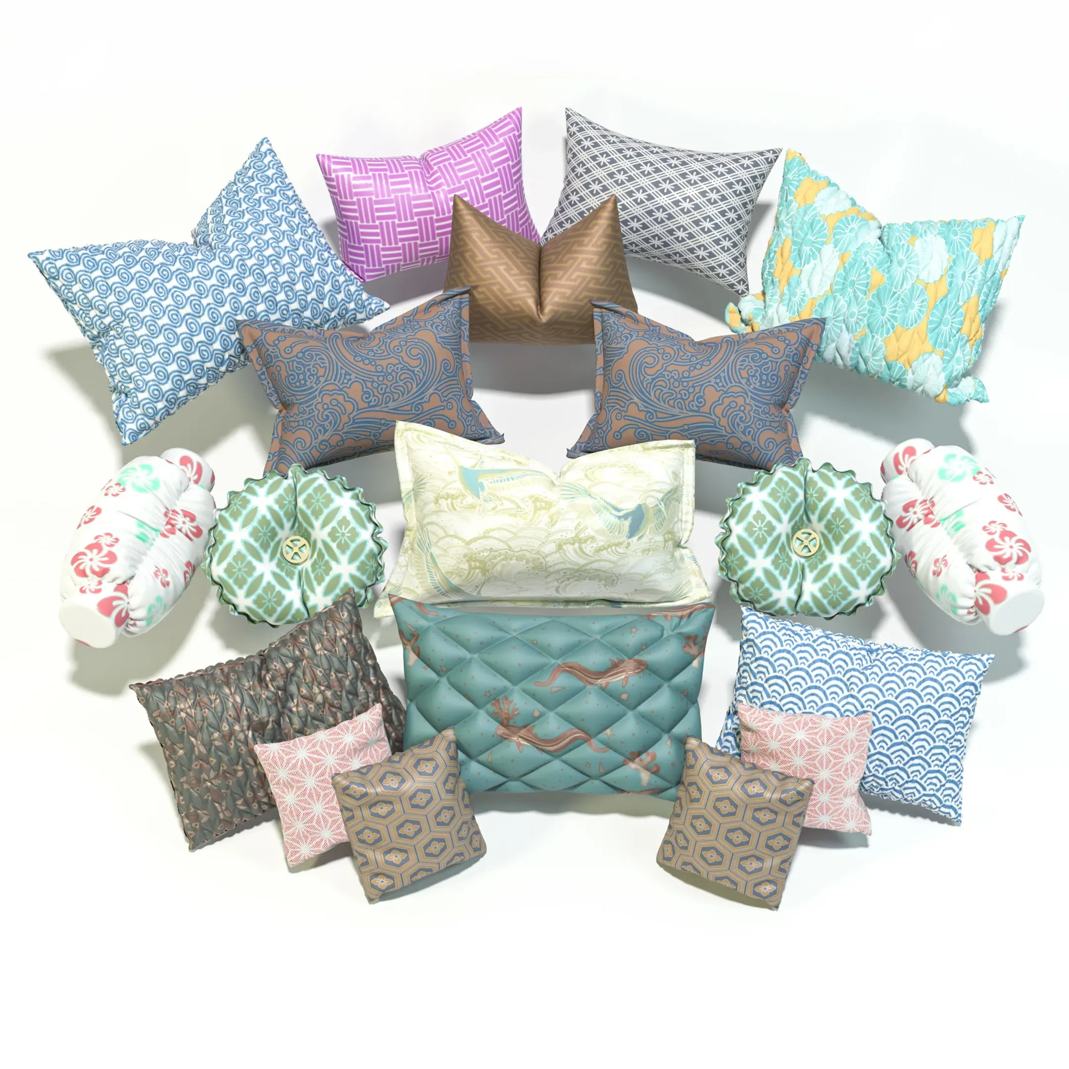 Cushion collection