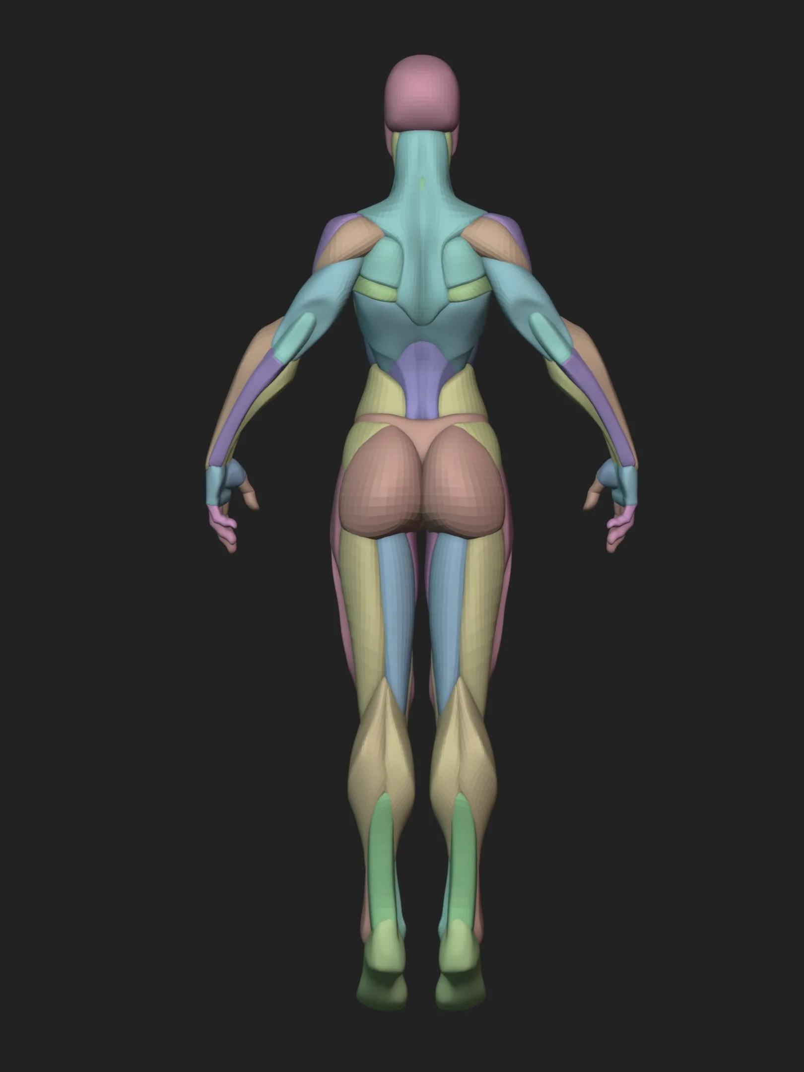 Stylized Female Blockout