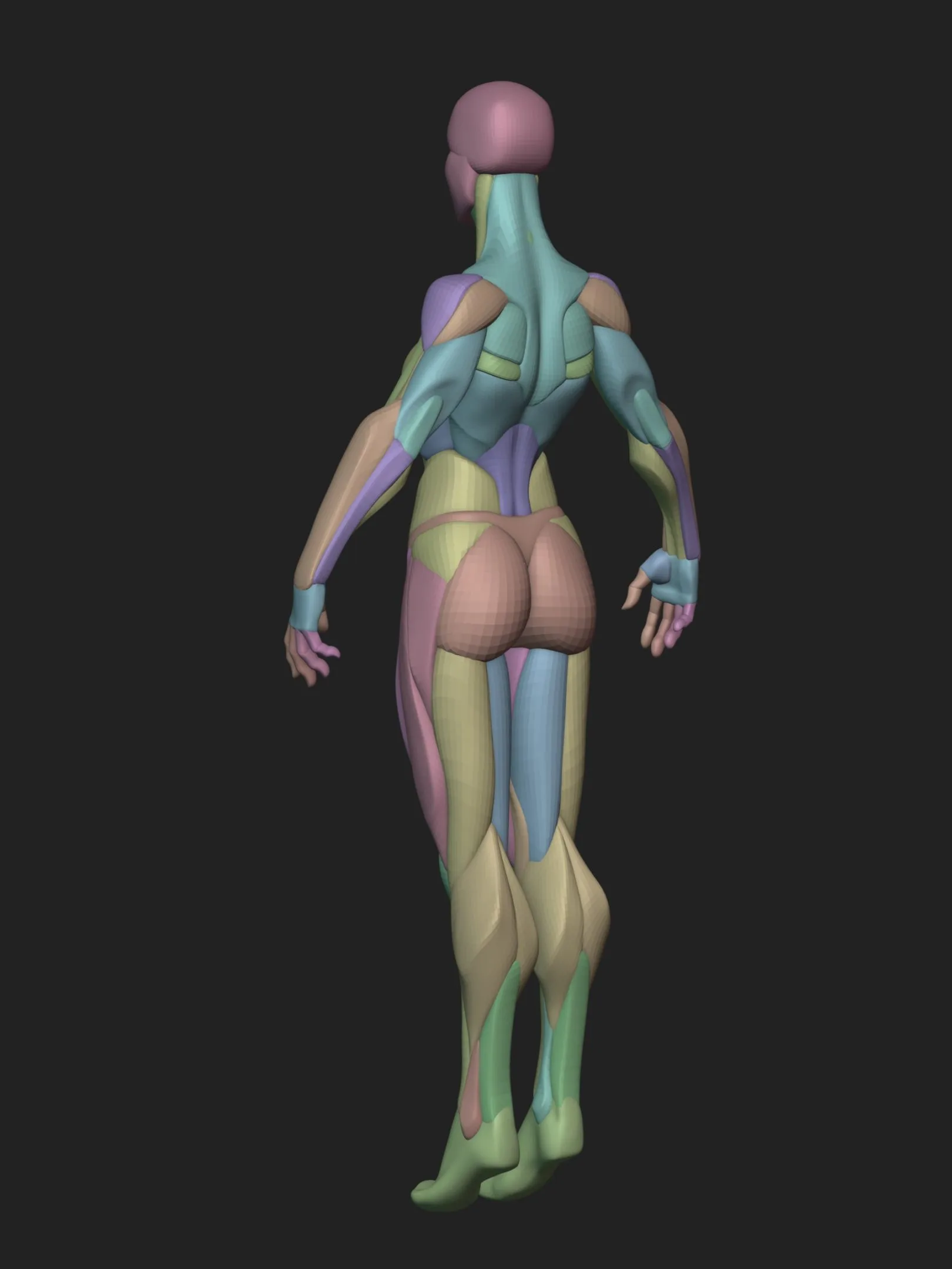 Stylized Female Blockout