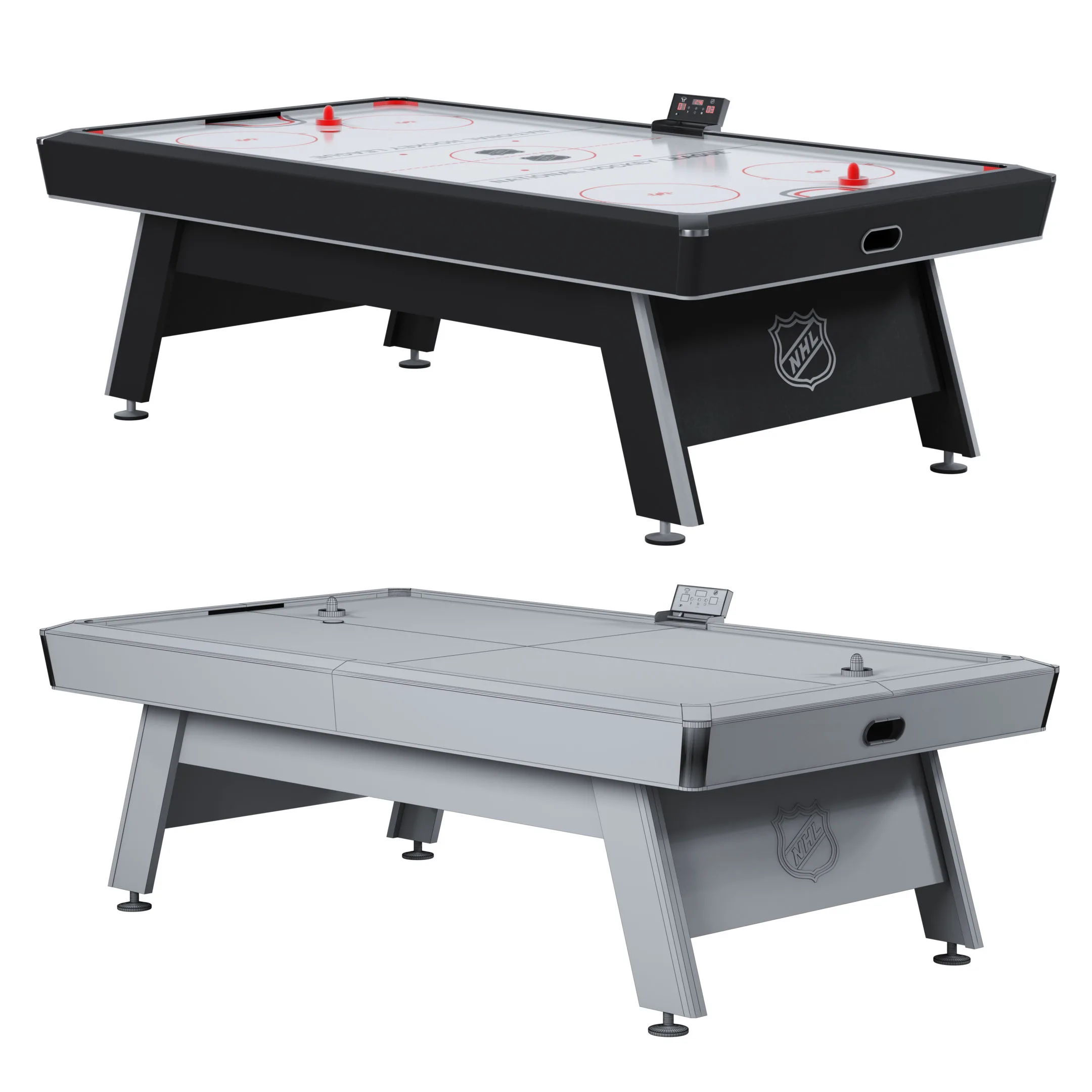 NHL Air Hockey Table FlippedNormals