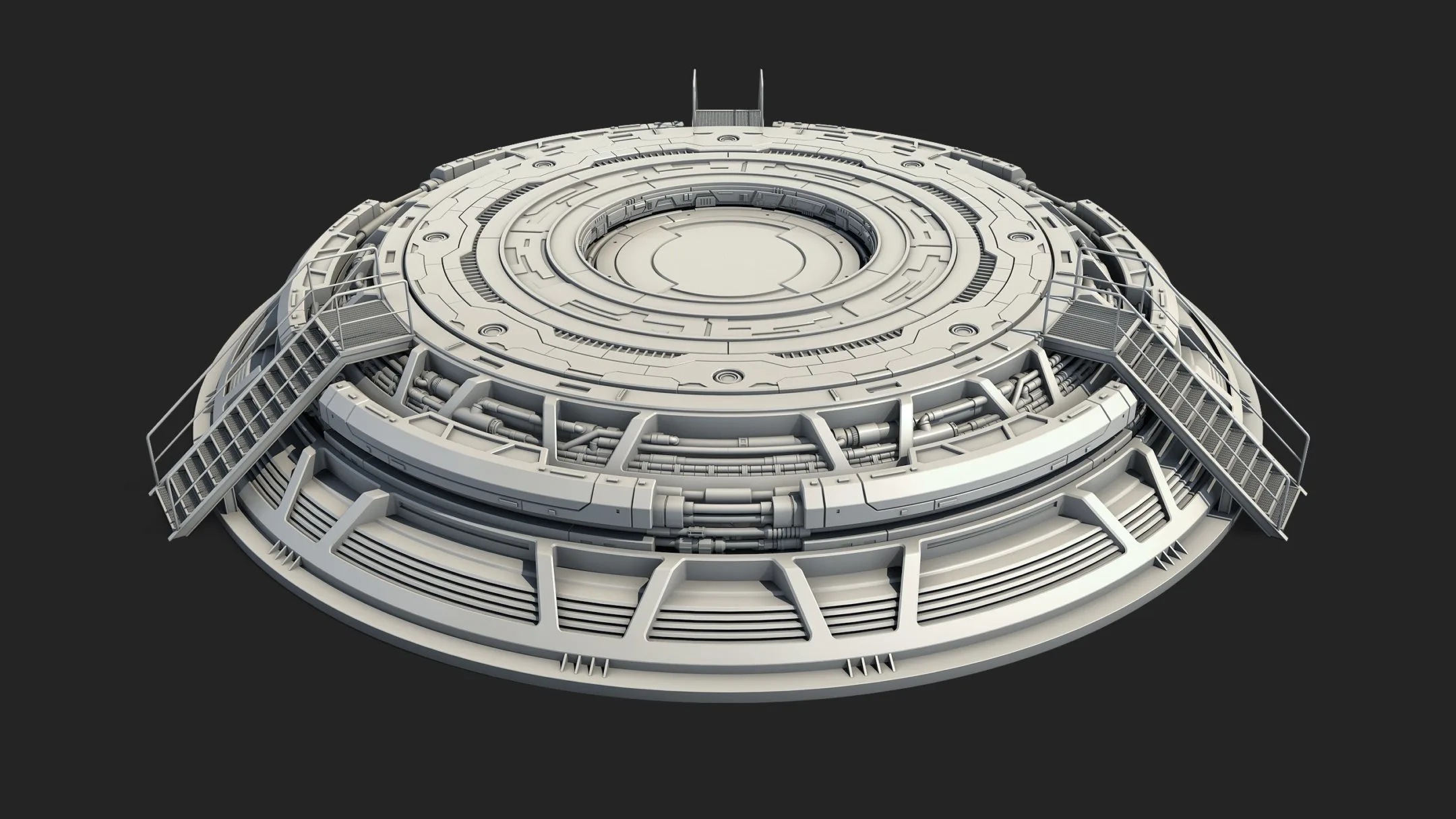 Sci-Fi Mecha Platform Kit Vol 02