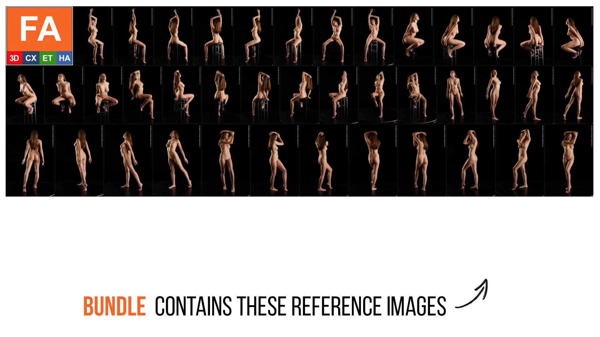 Female Anatomy | Stacy Cruz 5 Various Poses | 40 Photos