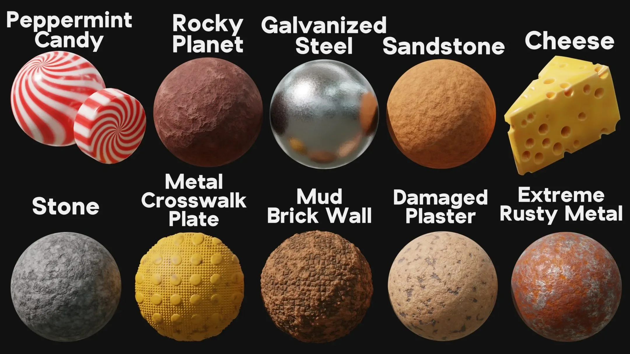 Blender Procedural Material Pack #5