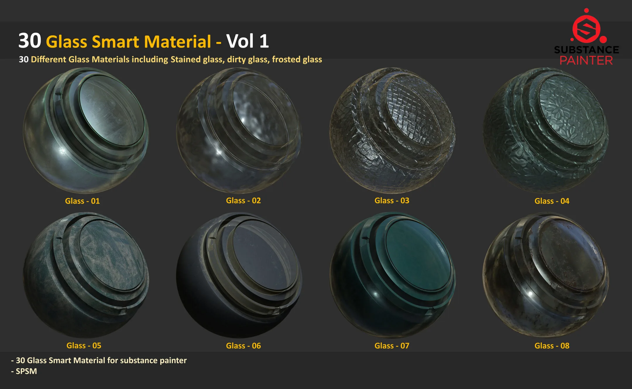 30 Glass Smart Material - Vol 1