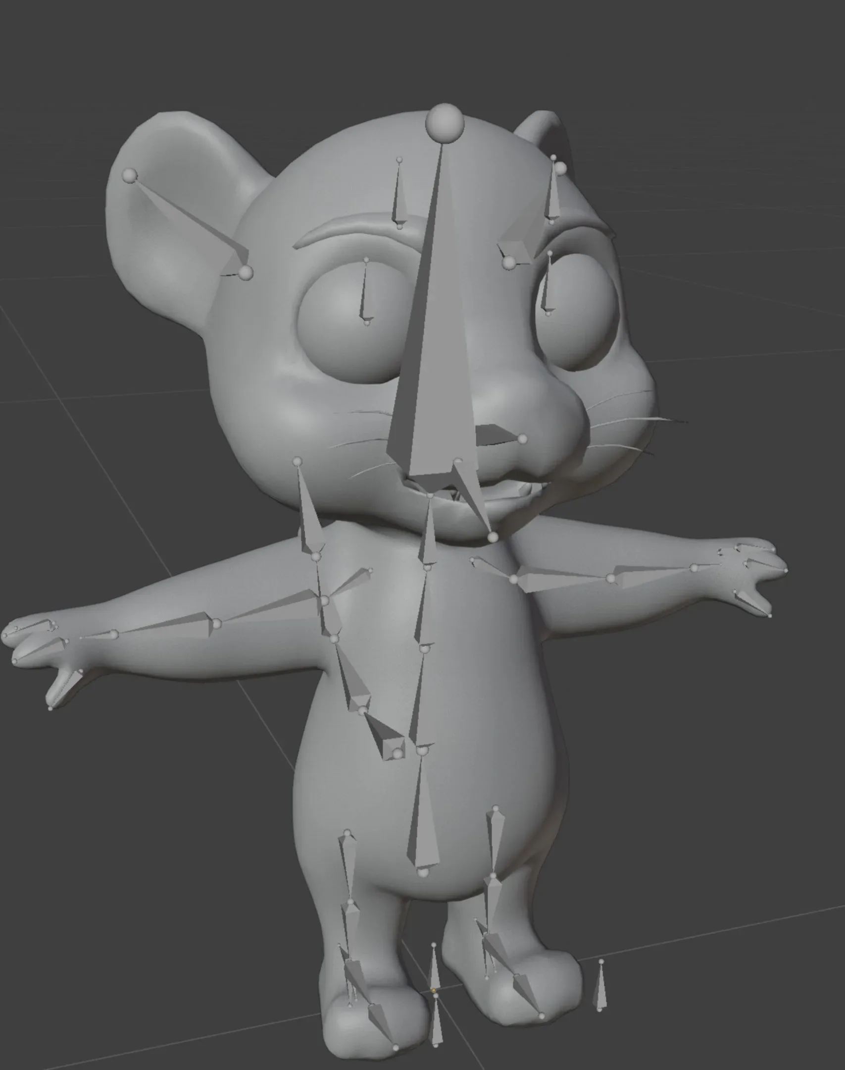 Cartoon Animals Rigged Base Mesh 10 Models Pack Vol 1