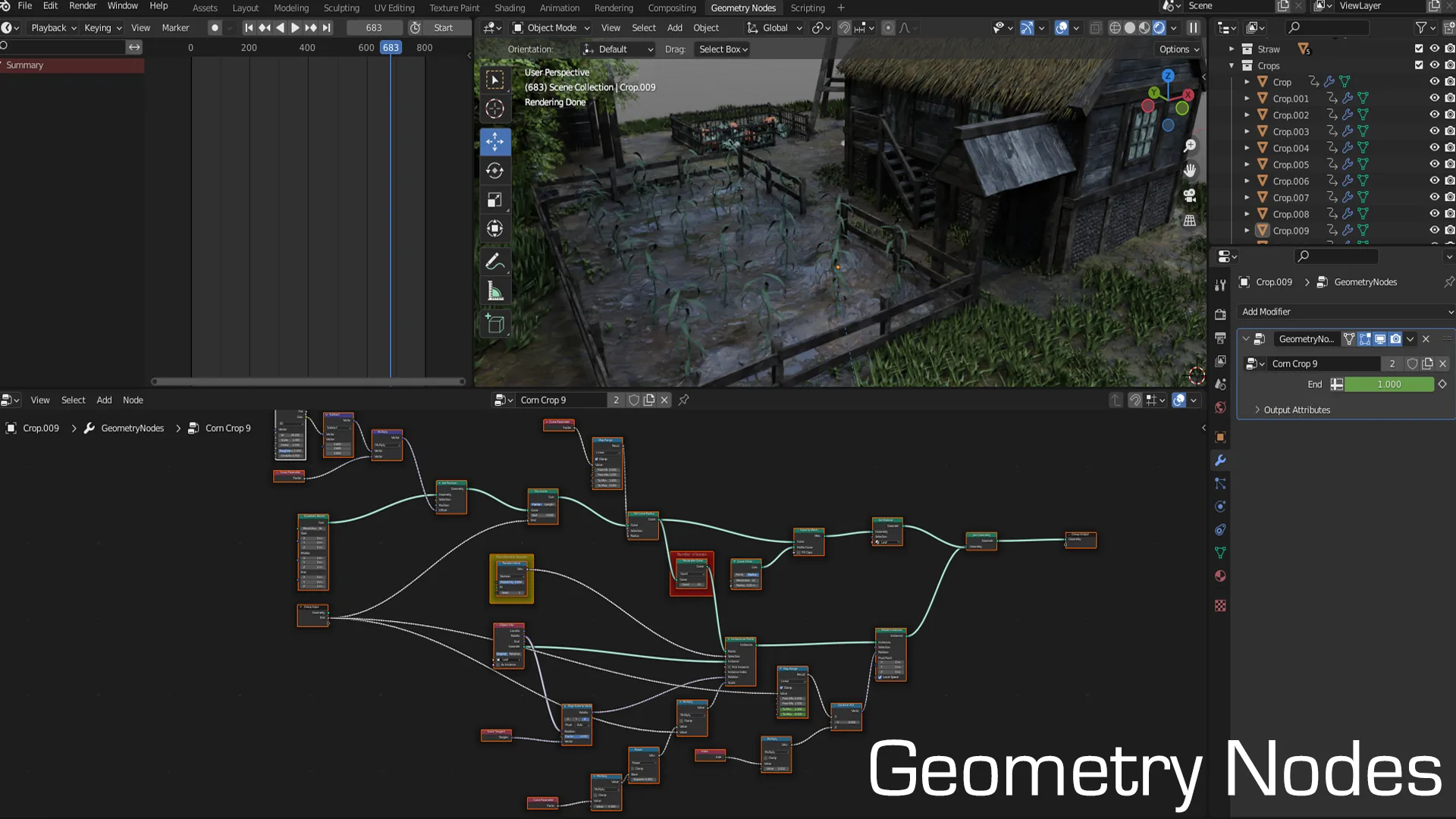 Blender 3 The Ultimate Medieval Scene Course