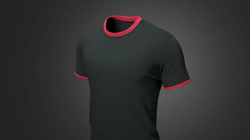 Man t-shirt | clo3d | marvelous designer