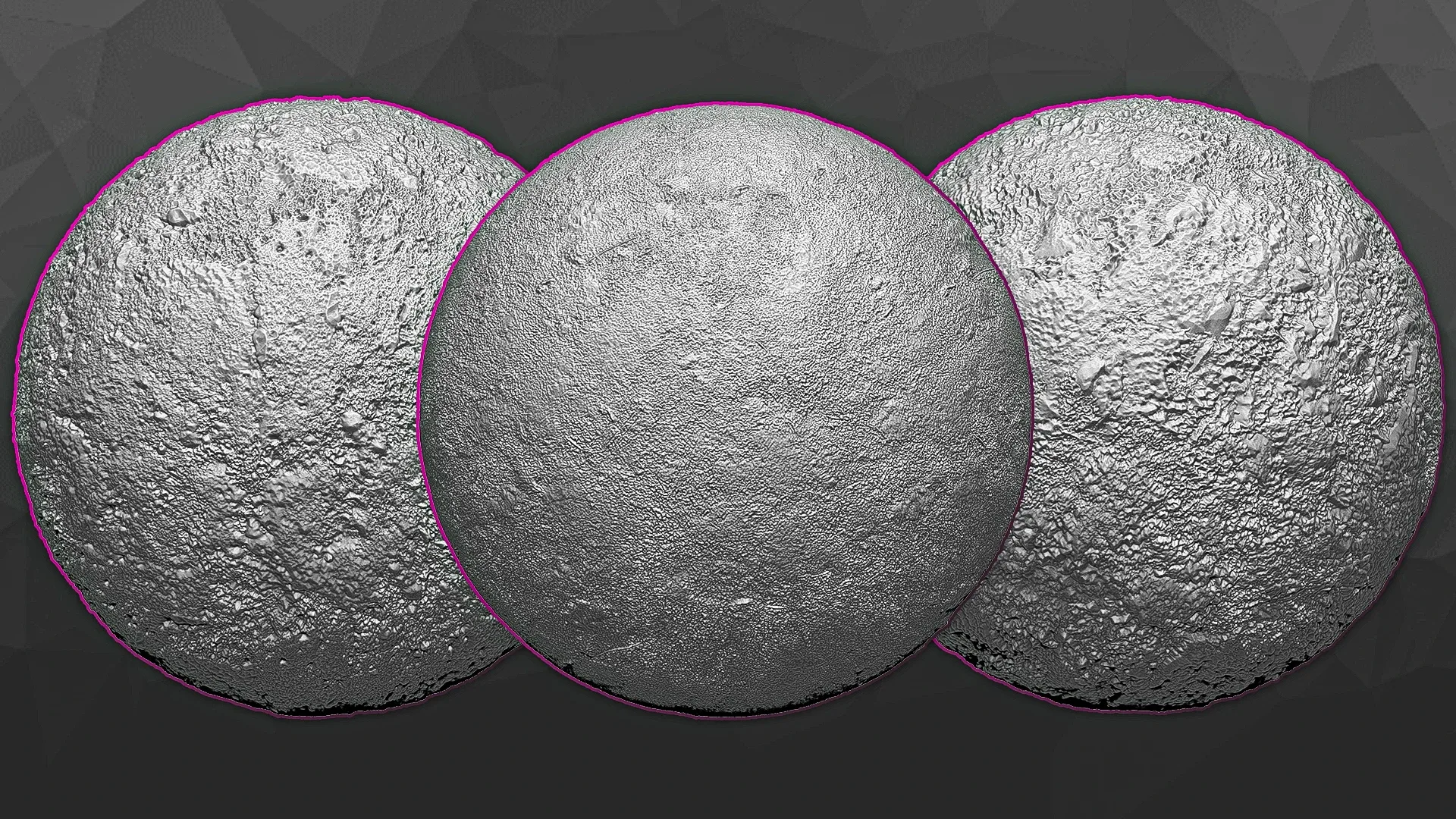 20 Ground Alphas vol.3 for Zbrush, Substance (2K, PNG, Normal)