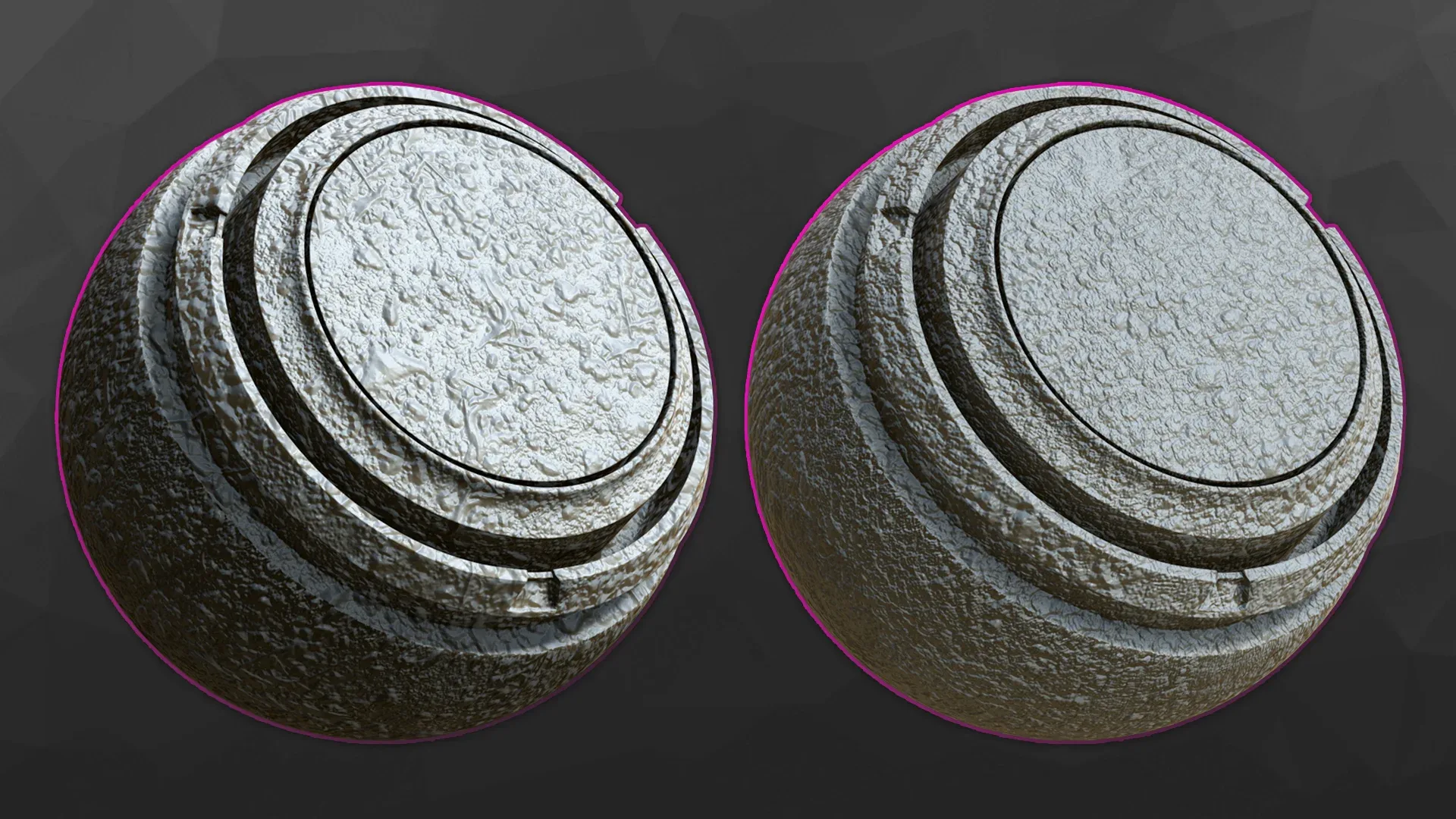 20 Ground Alphas vol.3 for Zbrush, Substance (2K, PNG, Normal)
