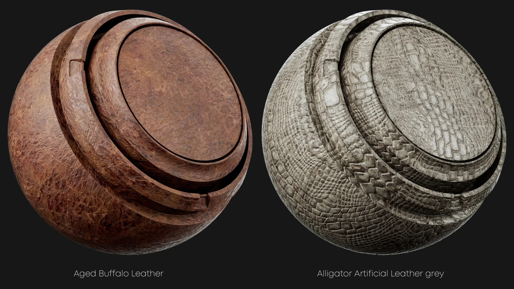 Leather Smart Materials for Substance painter