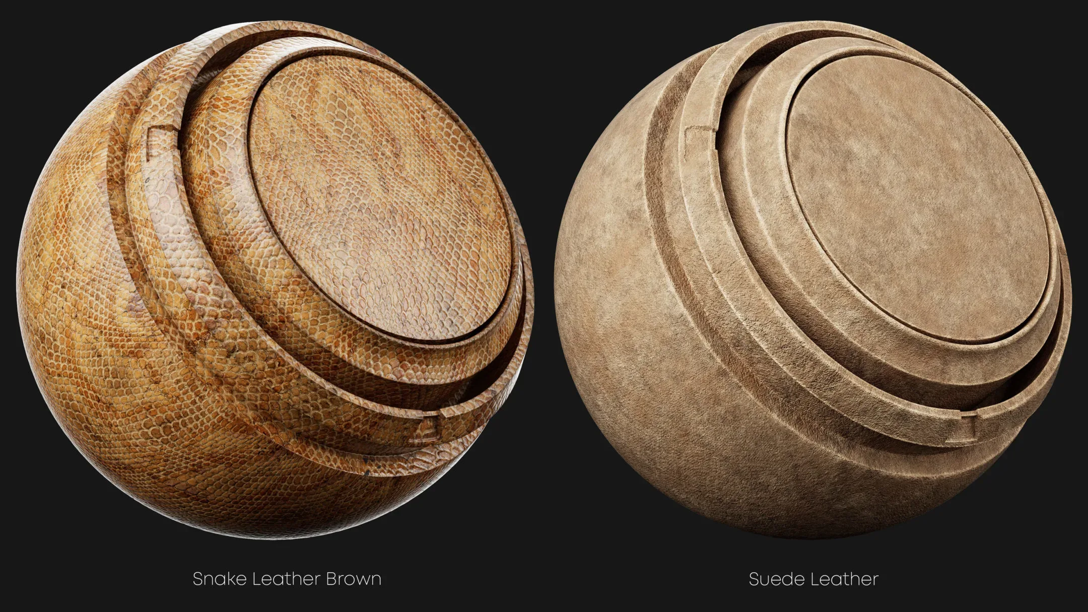 Leather Smart Materials for Substance painter