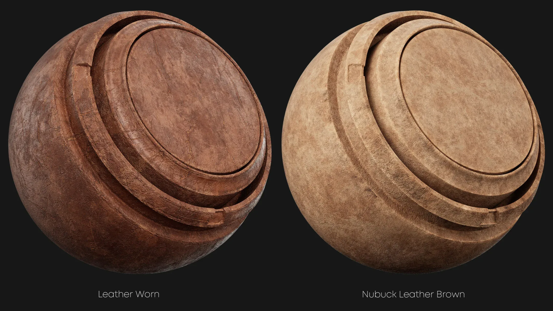 Leather Smart Materials for Substance painter