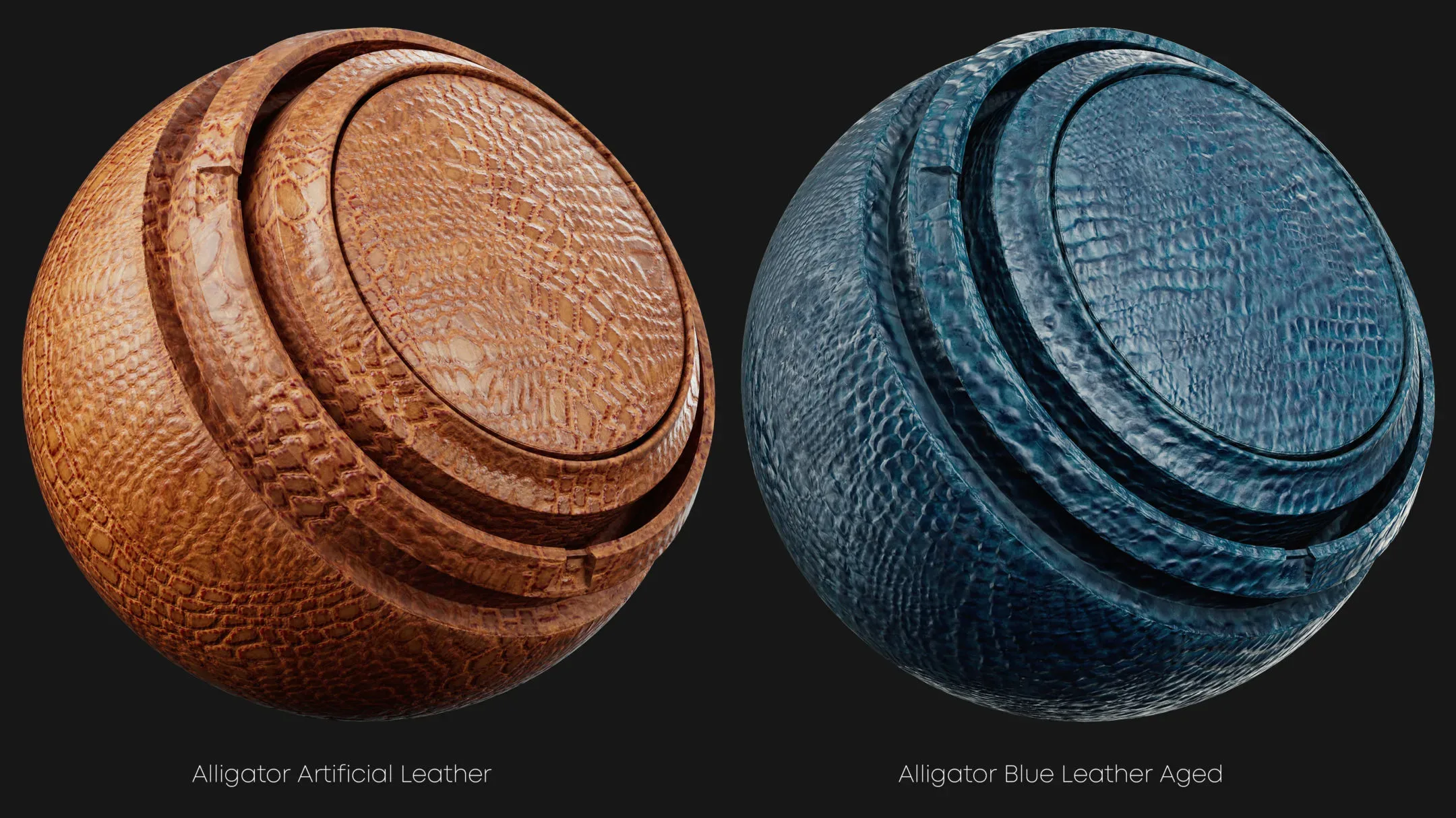 Leather Smart Materials for Substance painter