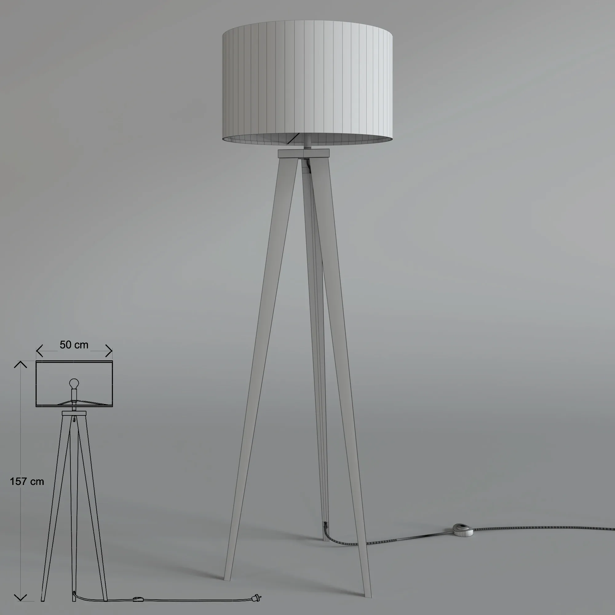 Zuiver floor lamp tripod