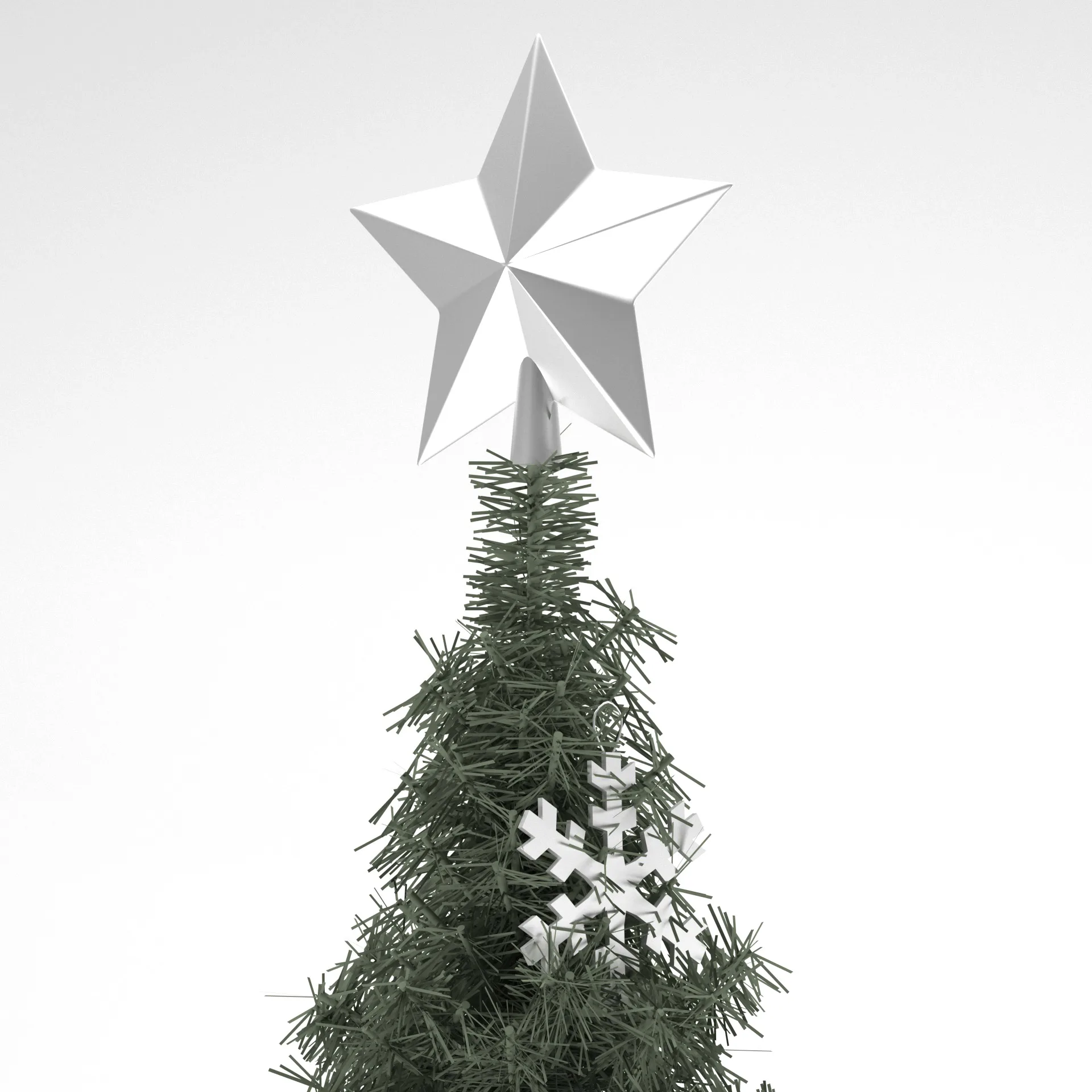 3D Model of Christmas decoration tree