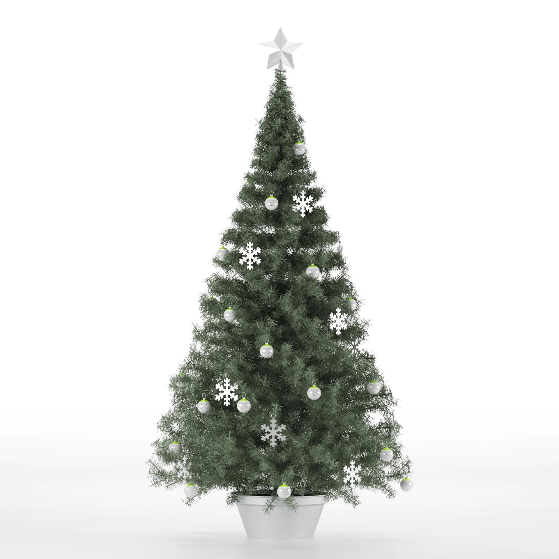 3D Model of Christmas decoration tree