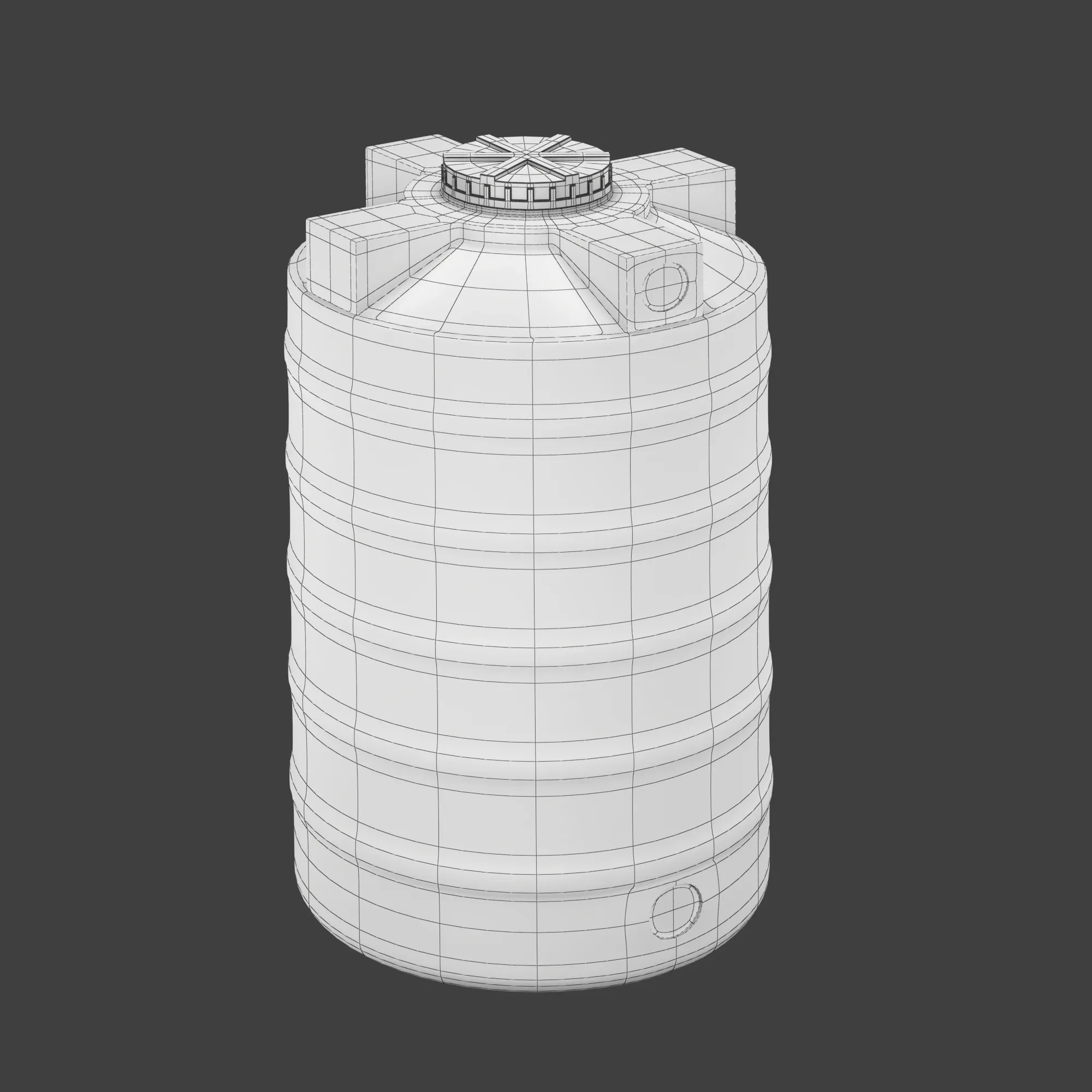 Vertical Grooved Tank