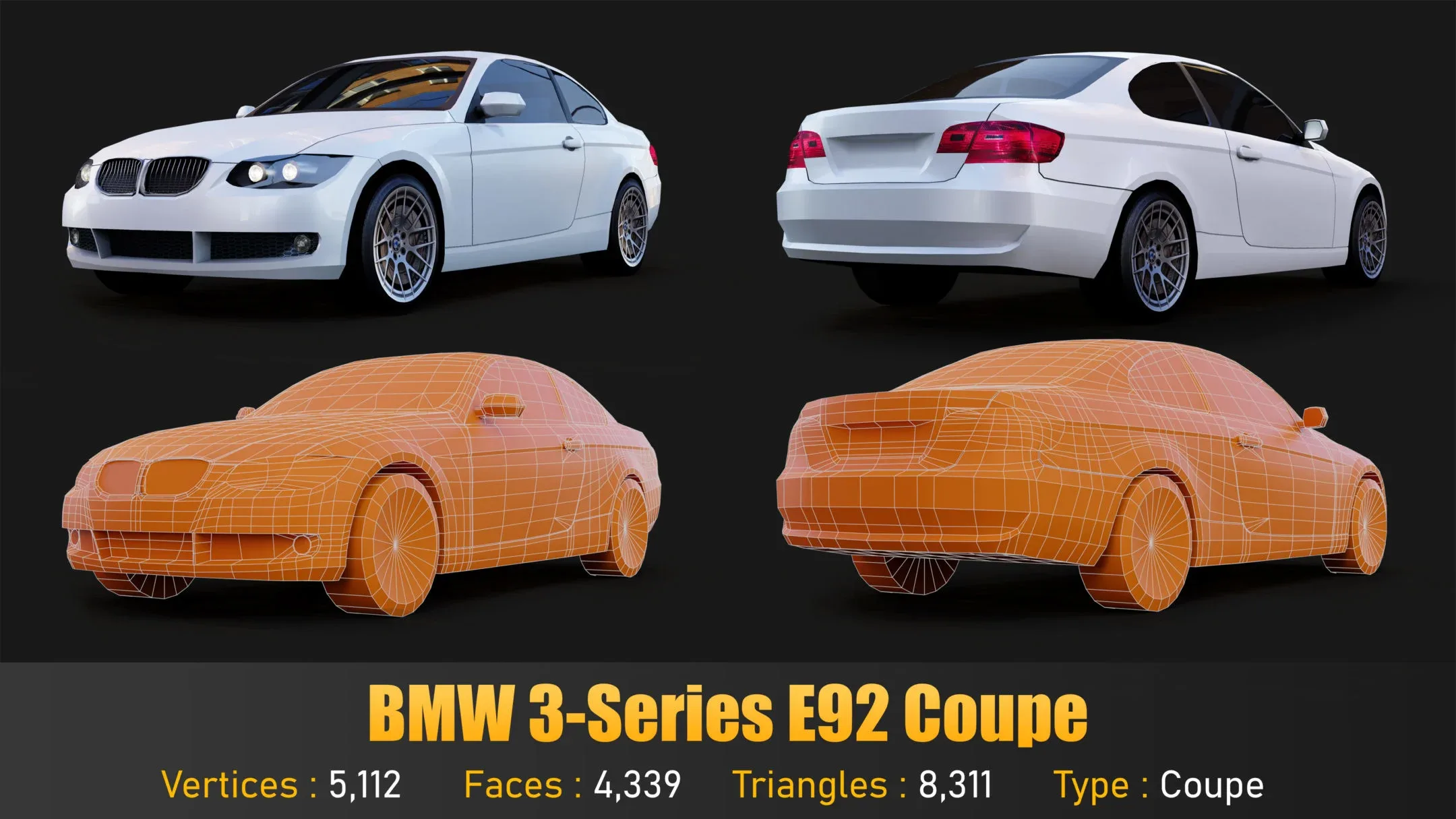 LowPoly City Cars Pack