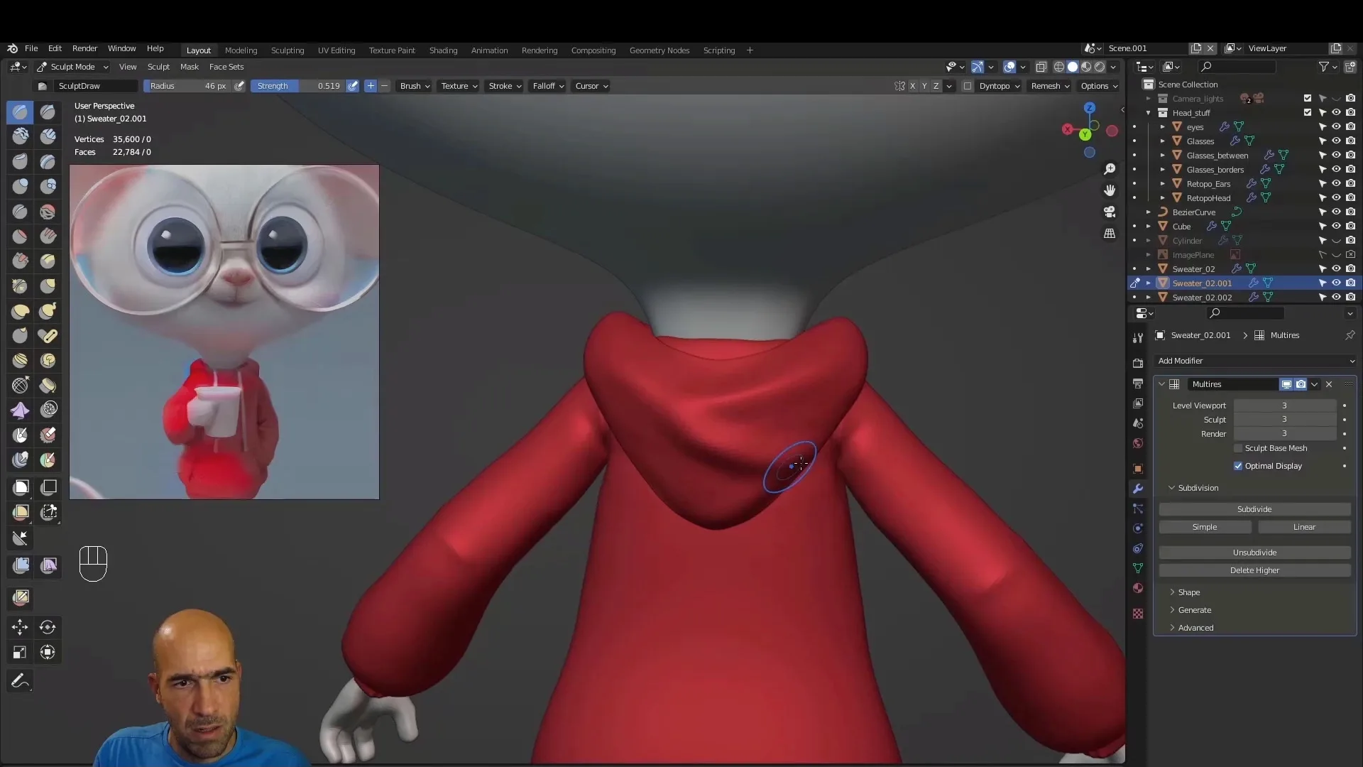 Absolute Beginners 3D Character in Blender Tutorial