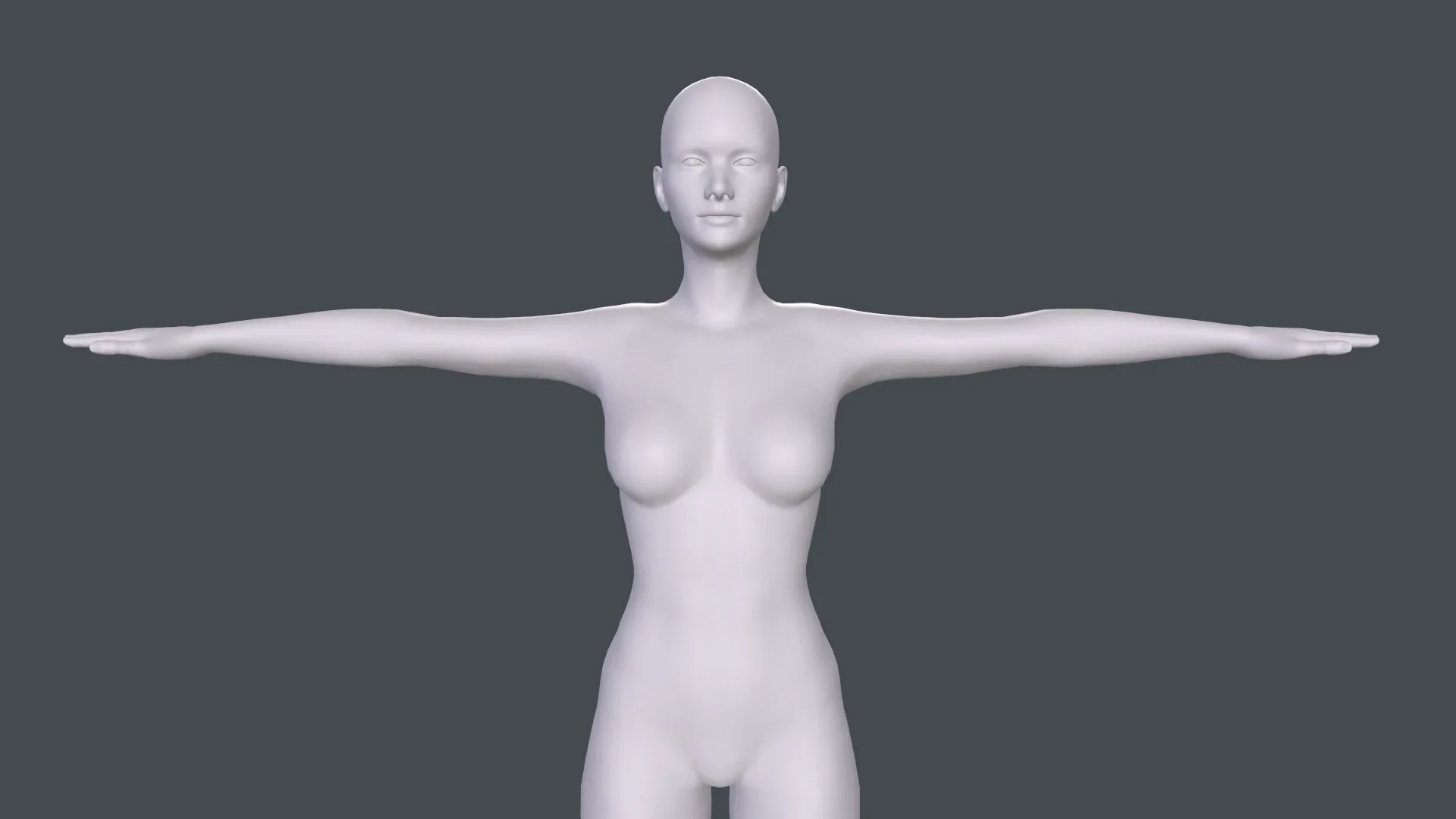 Female Basemesh - Game Ready