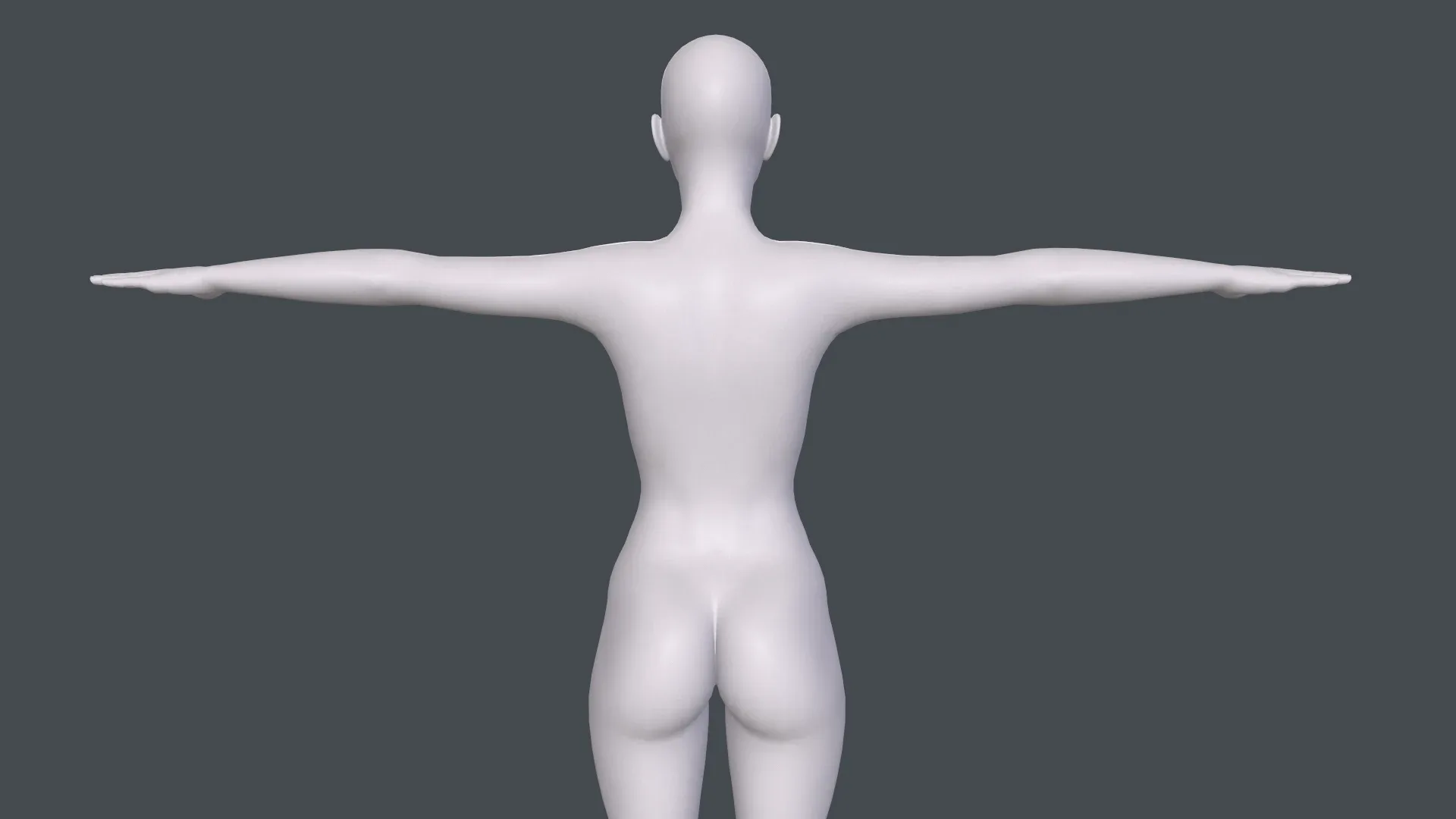 Female Basemesh - Game Ready