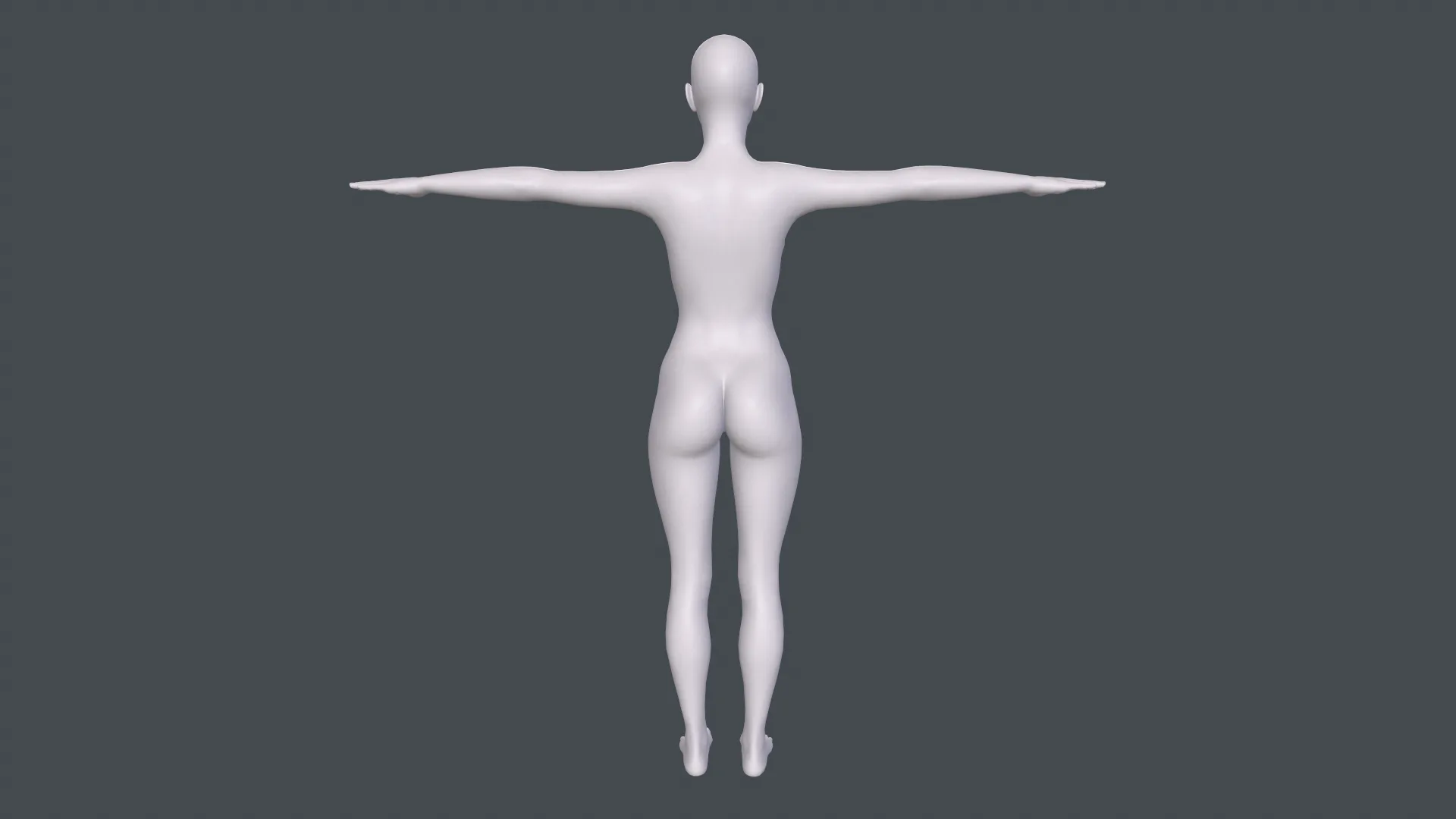 Female Basemesh - Game Ready