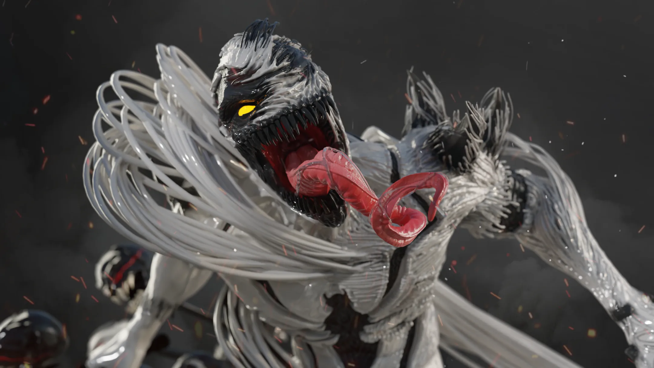 Anti-Venom: ZBrush Character Sculpt and Render