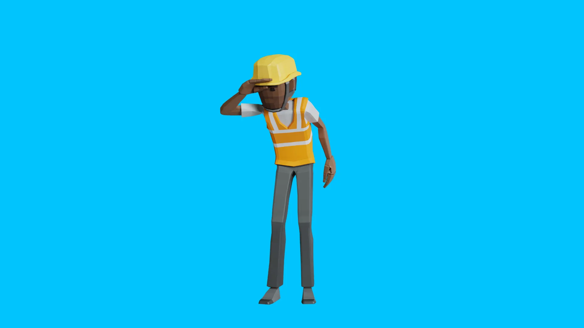 Lowpoly Character Characters Rigged Pack