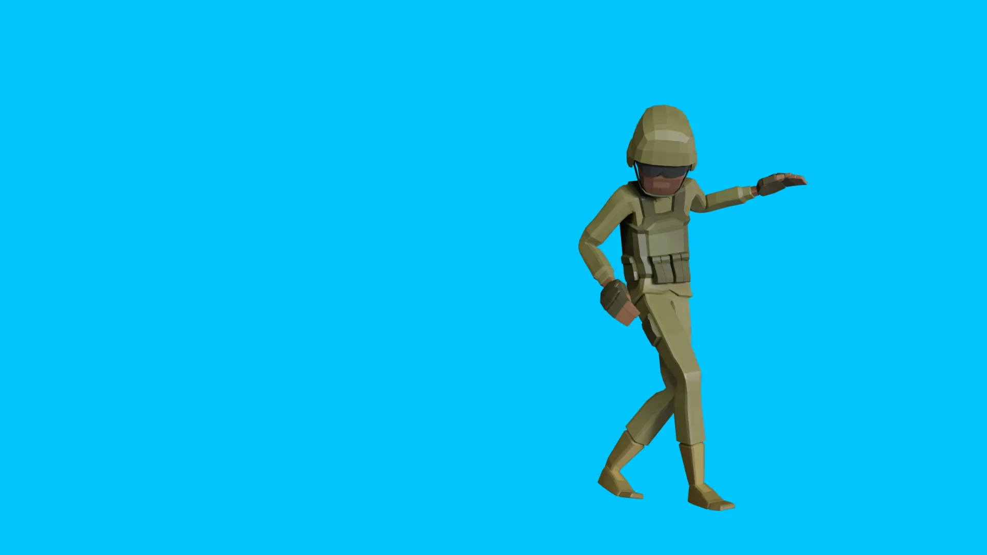 Lowpoly Character Characters Rigged Pack