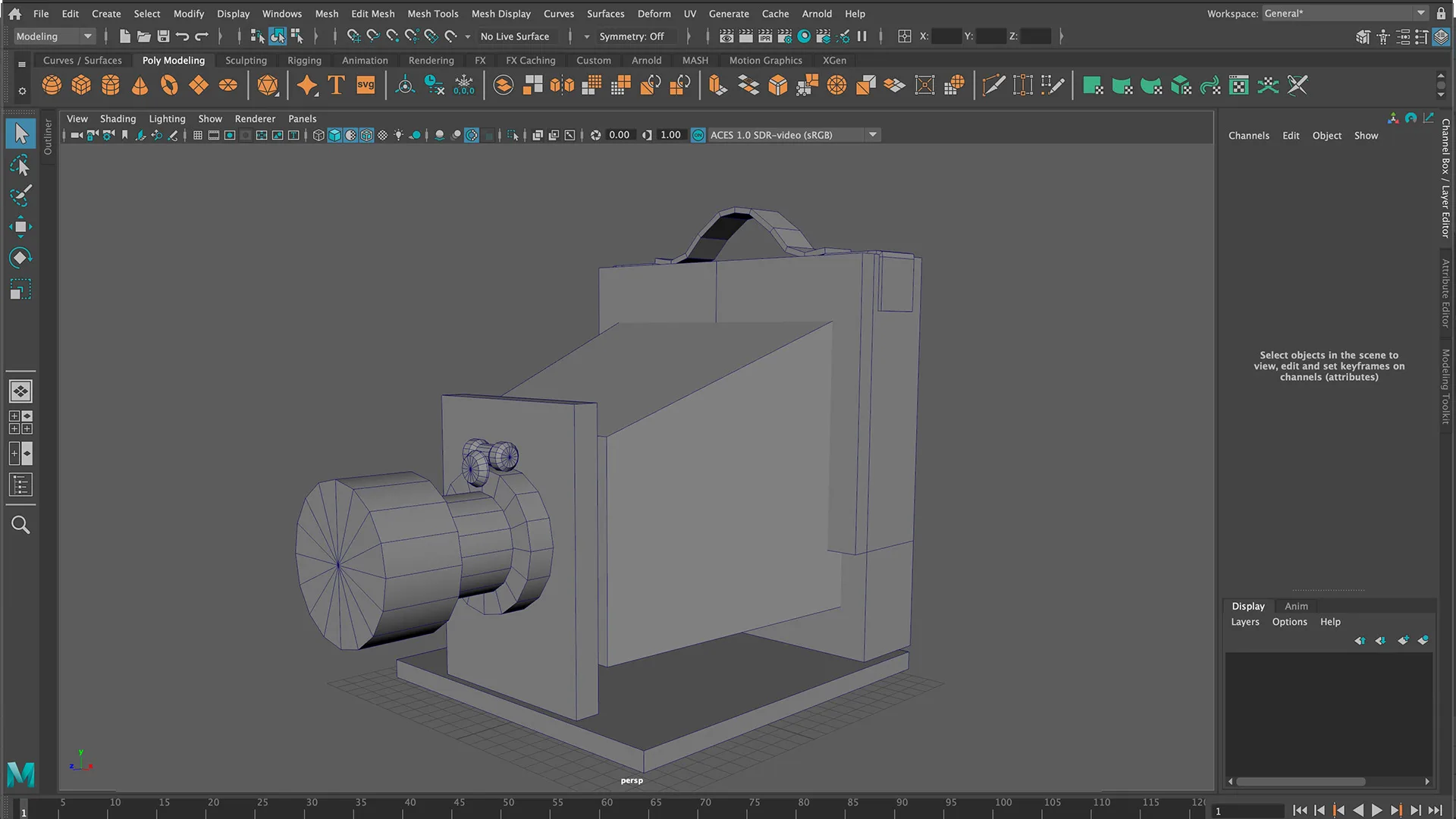 Introduction to Modeling in Maya