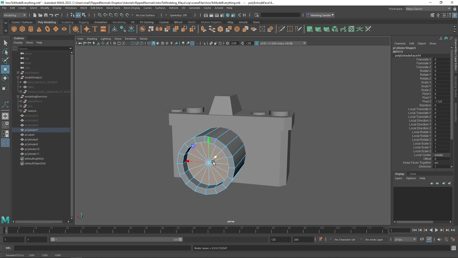 Introduction to Modeling in Maya