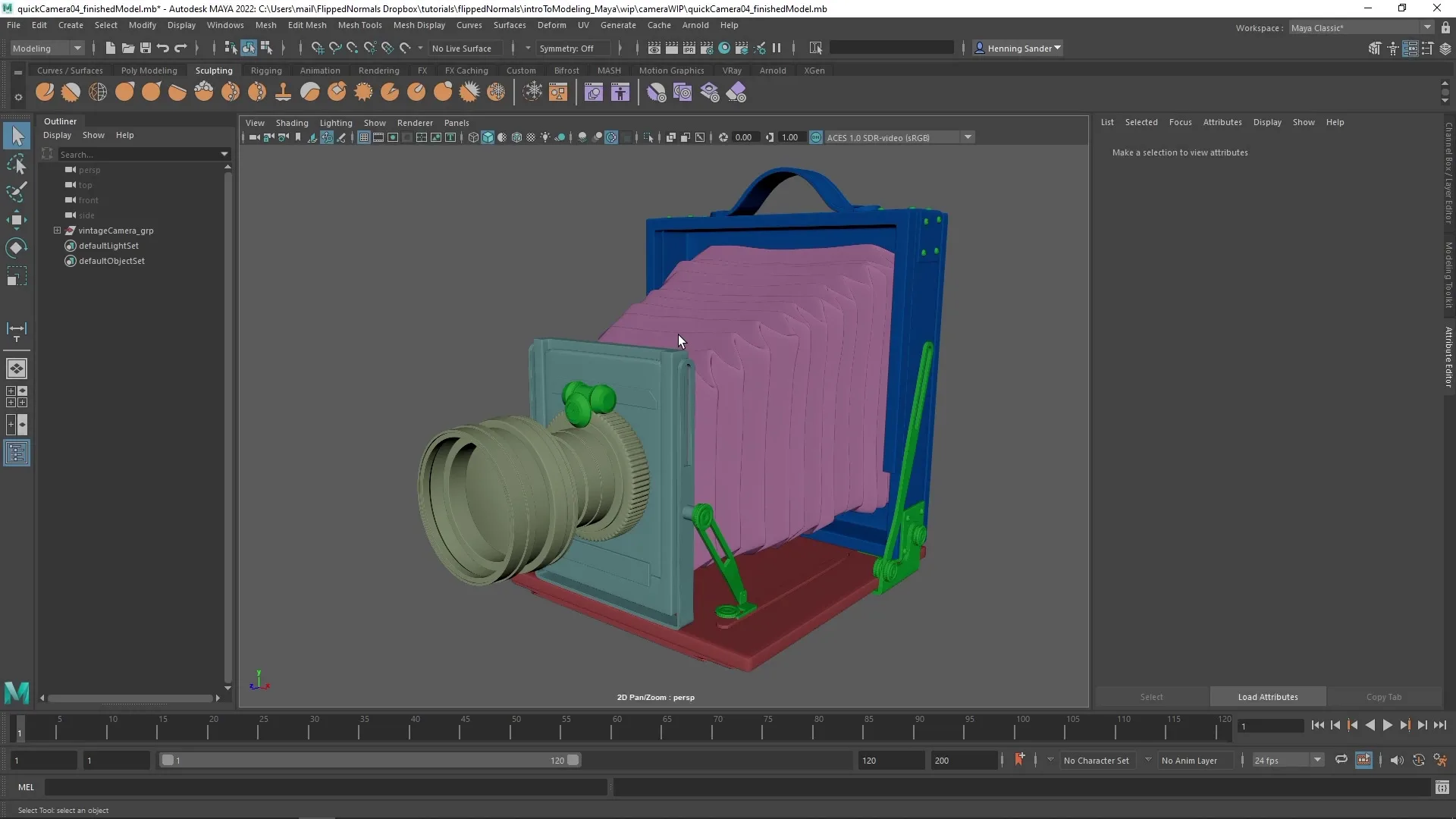 Introduction to Modeling in Maya