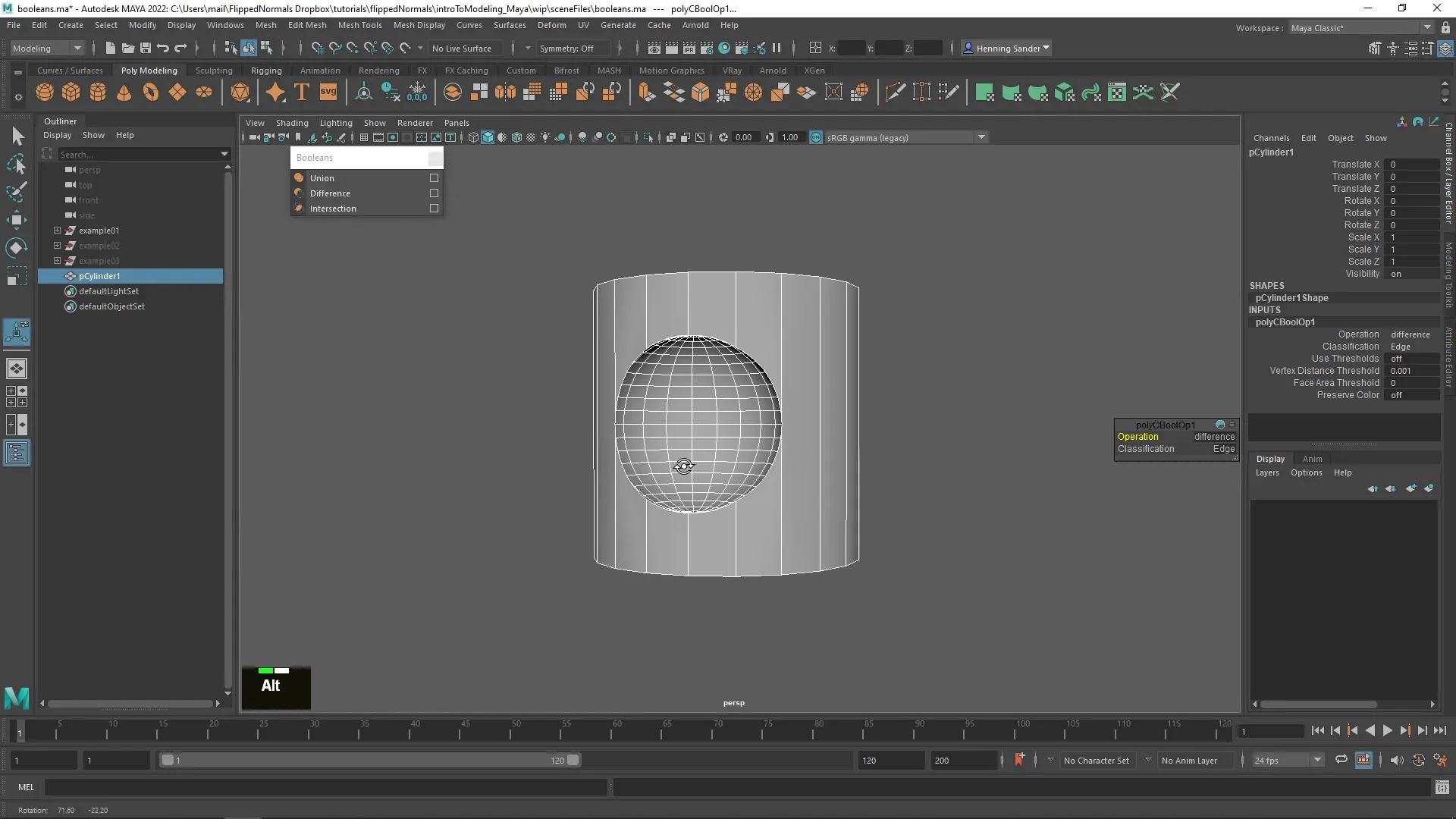 Introduction to Modeling in Maya