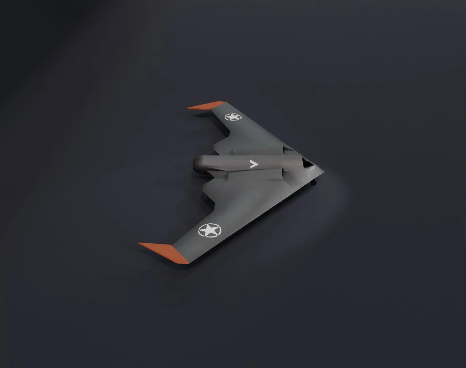 UCAV Stealth Drone 3D Model