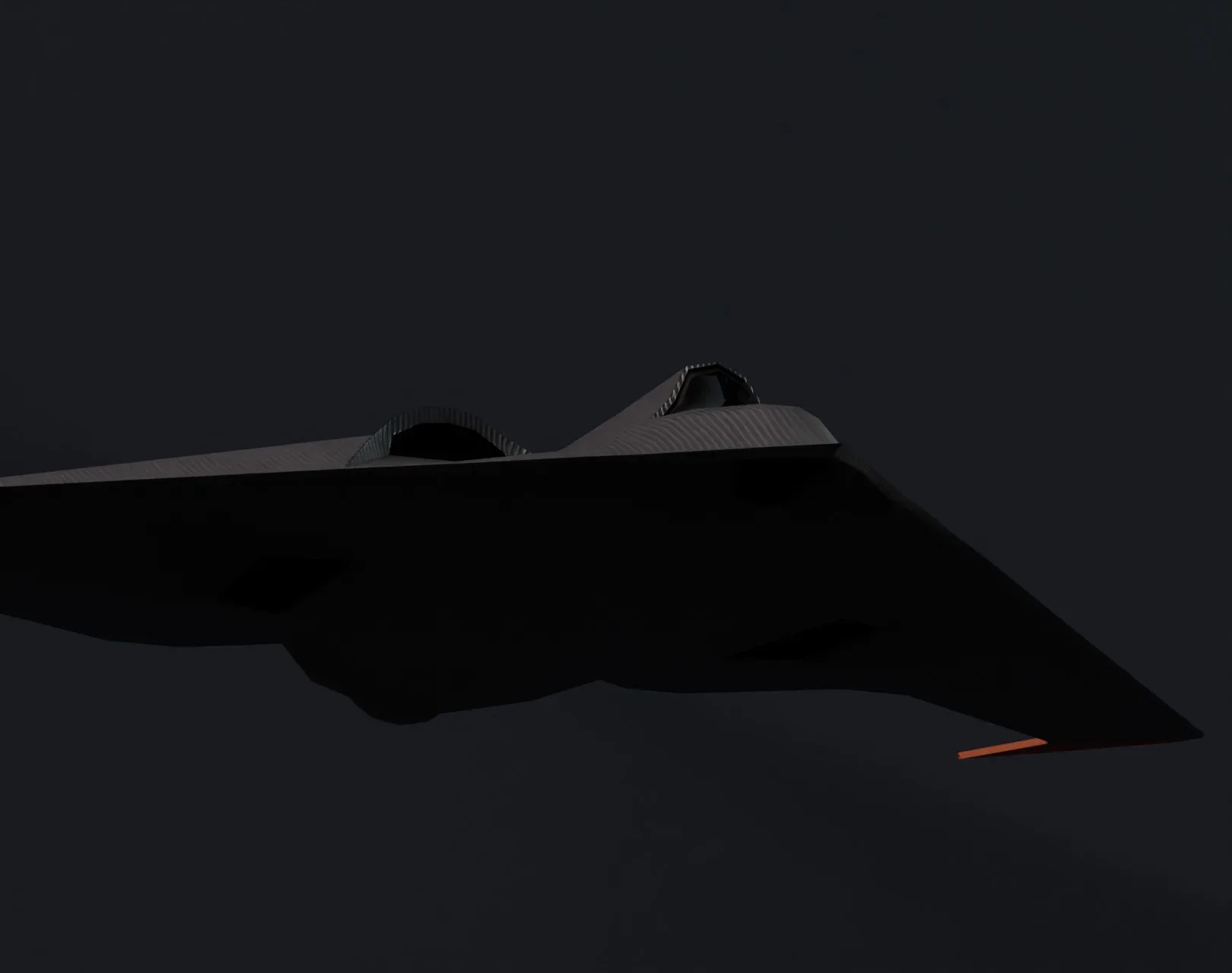 UCAV Stealth Drone 3D Model
