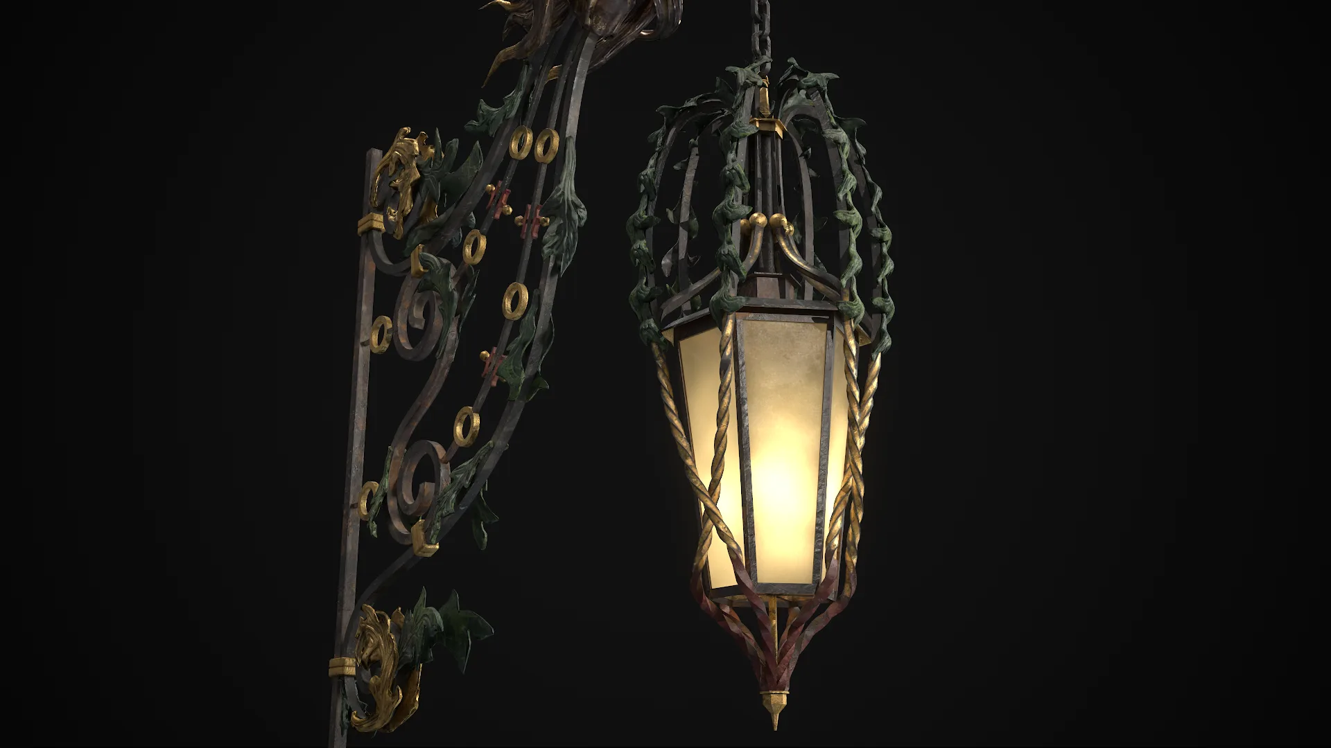 Victorian Street Light Cat