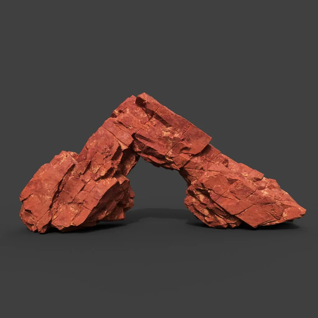 Low poly Sandstone Modular Rock 211210