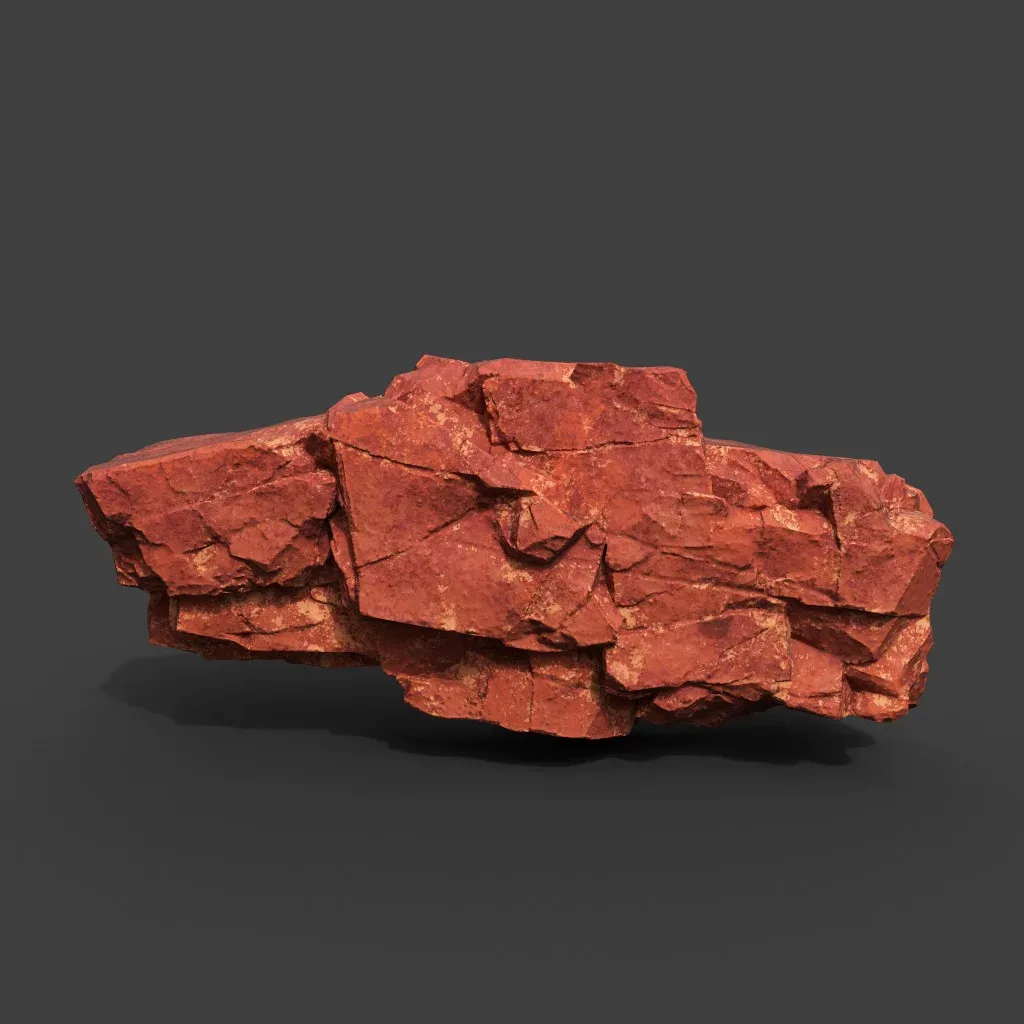 Low poly Sandstone Modular Rock 211210