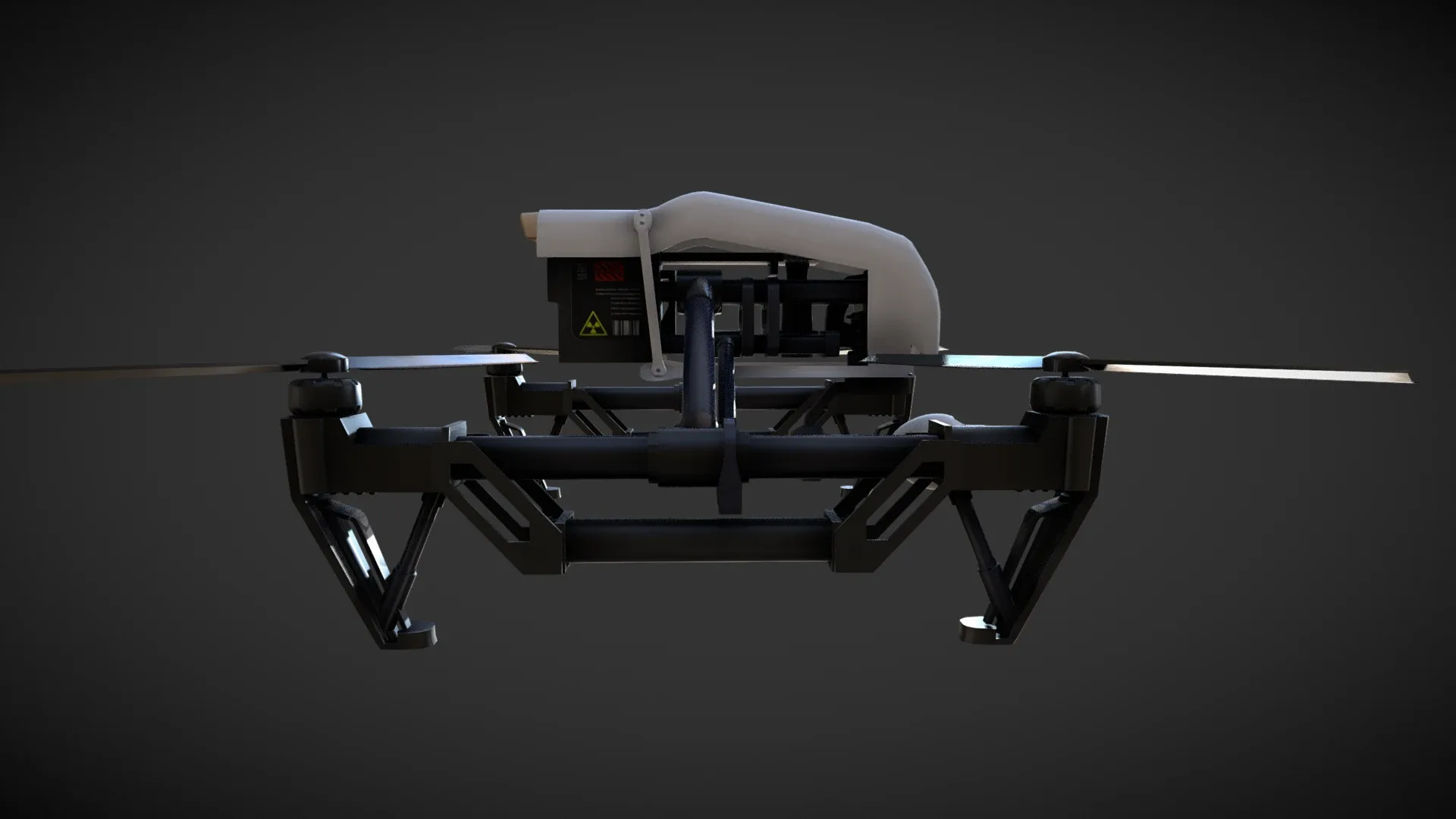Spy Drone Low-poly