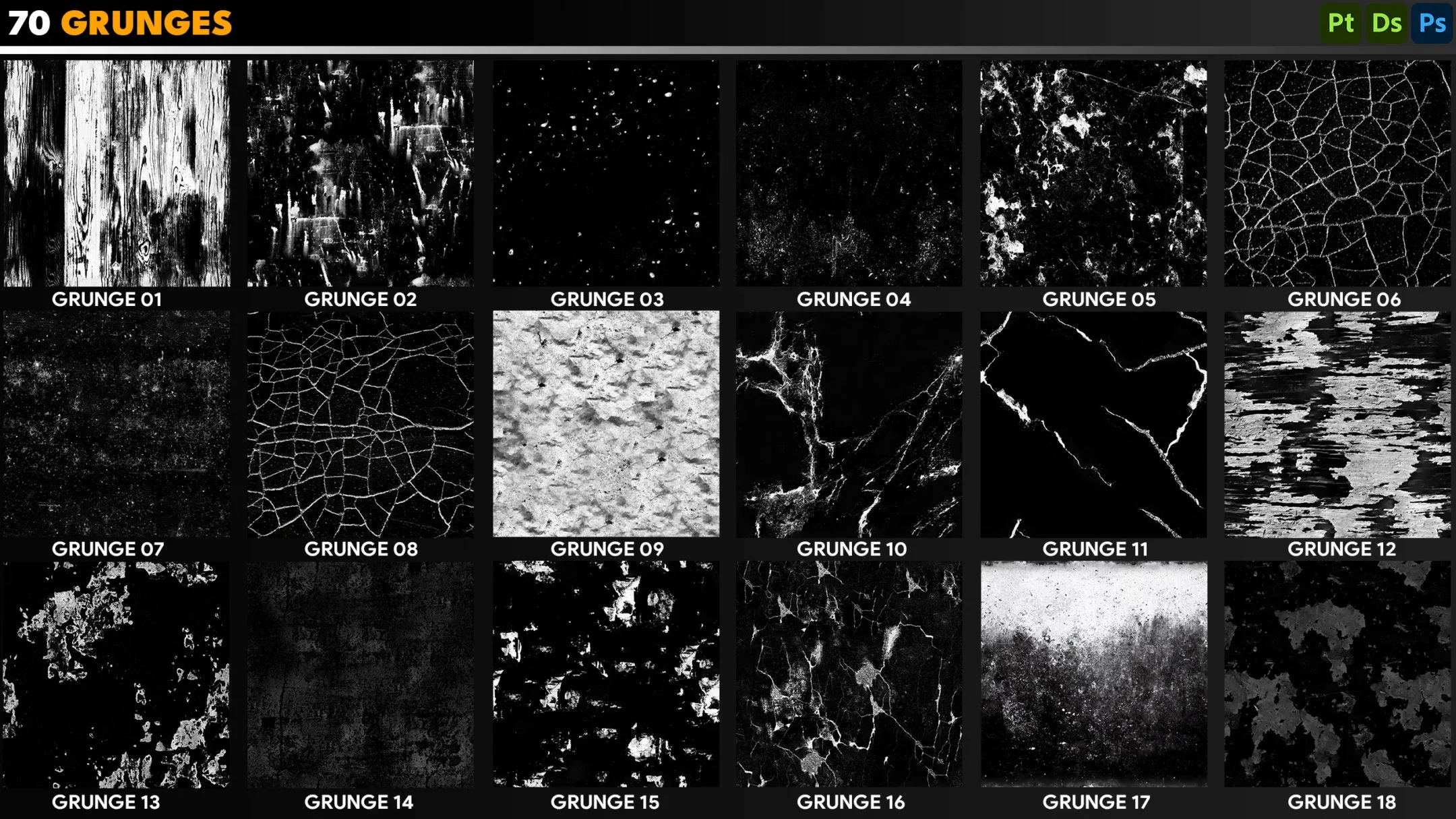 70 | Grunge & Surface Imperfections Vol2