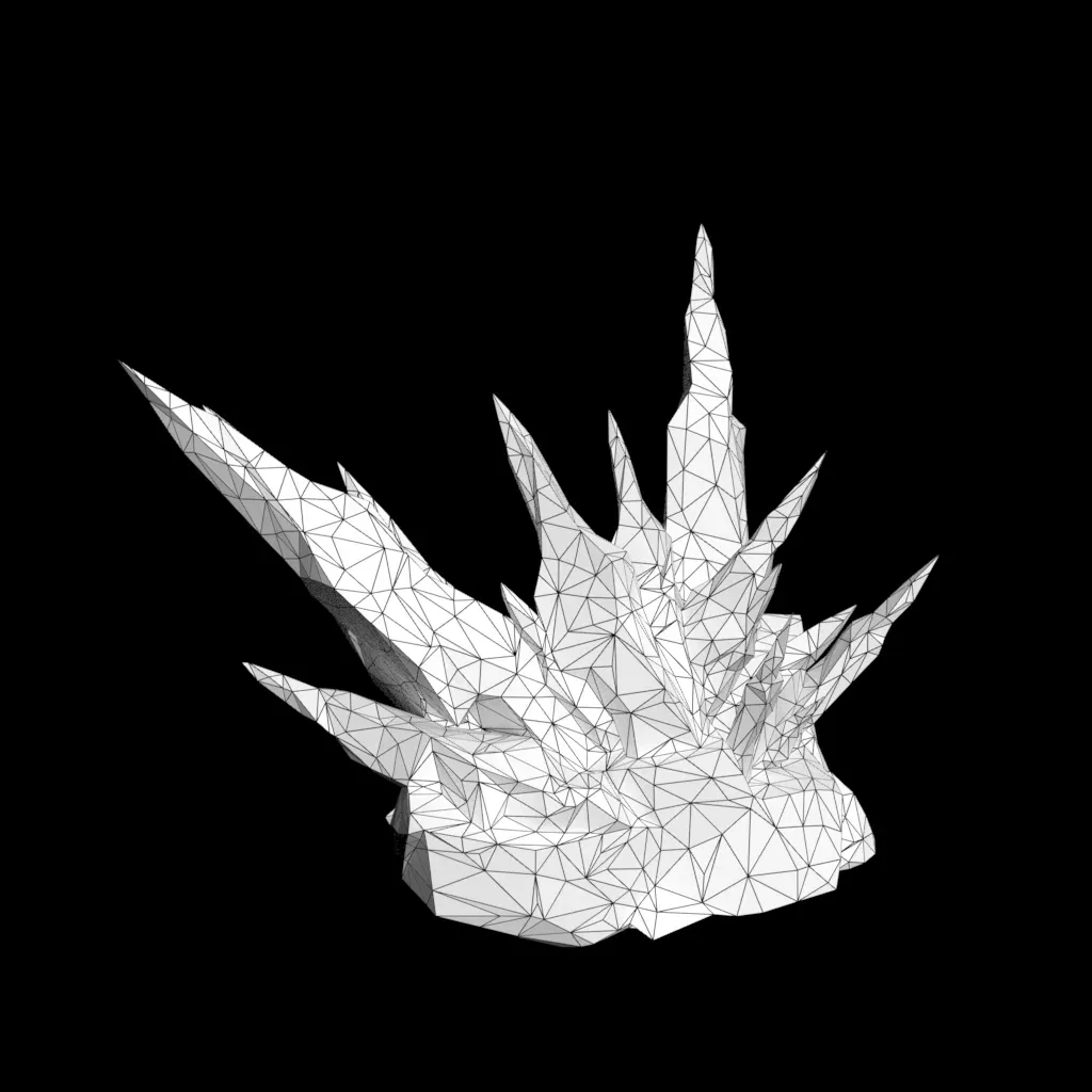 Low poly Sharp Ice Modular 210921