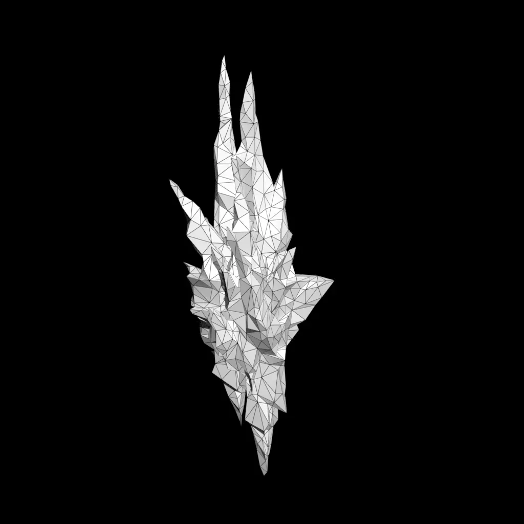 Low poly Sharp Ice Modular 210916