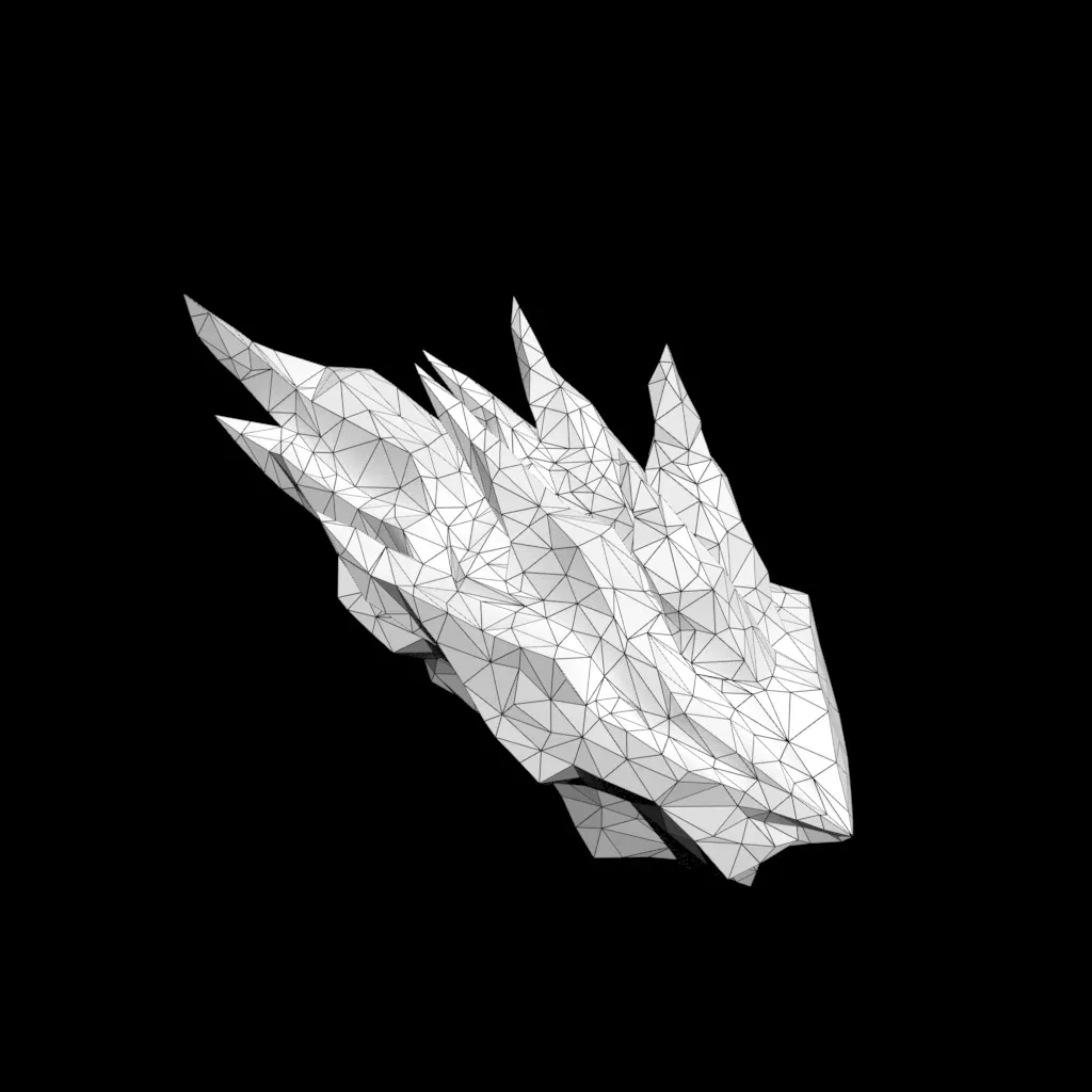 Low poly Sharp Ice Modular 210916