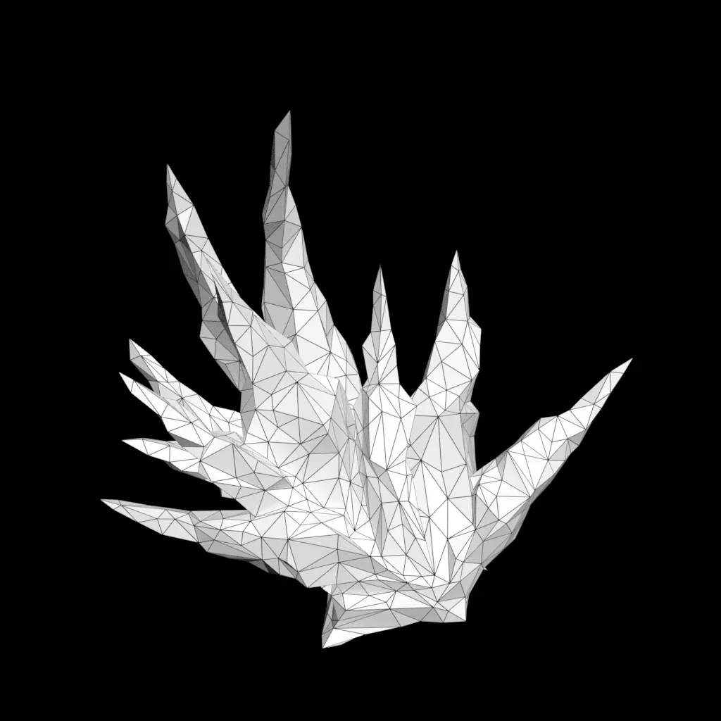 Low poly Sharp Ice Modular 210916