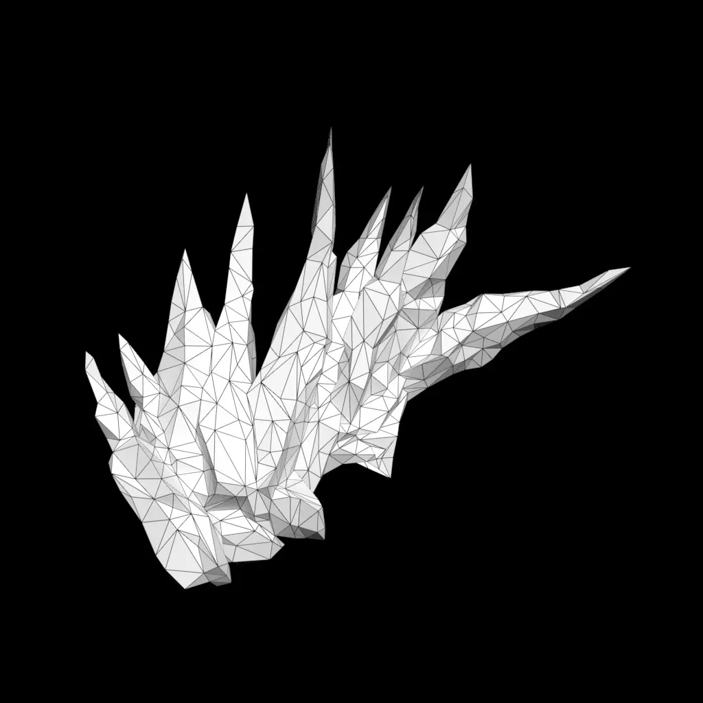 Low poly Sharp Ice Modular 210916