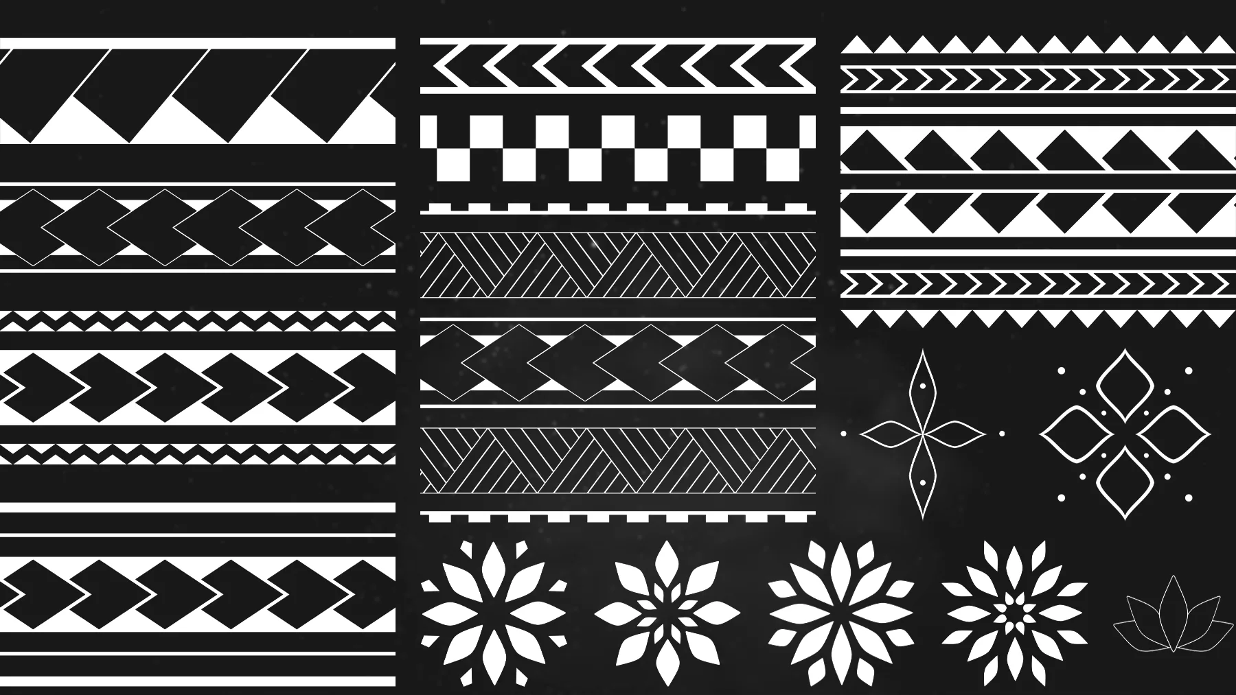 80 Tattoo Alpha / Stencil Patterns Vol.2