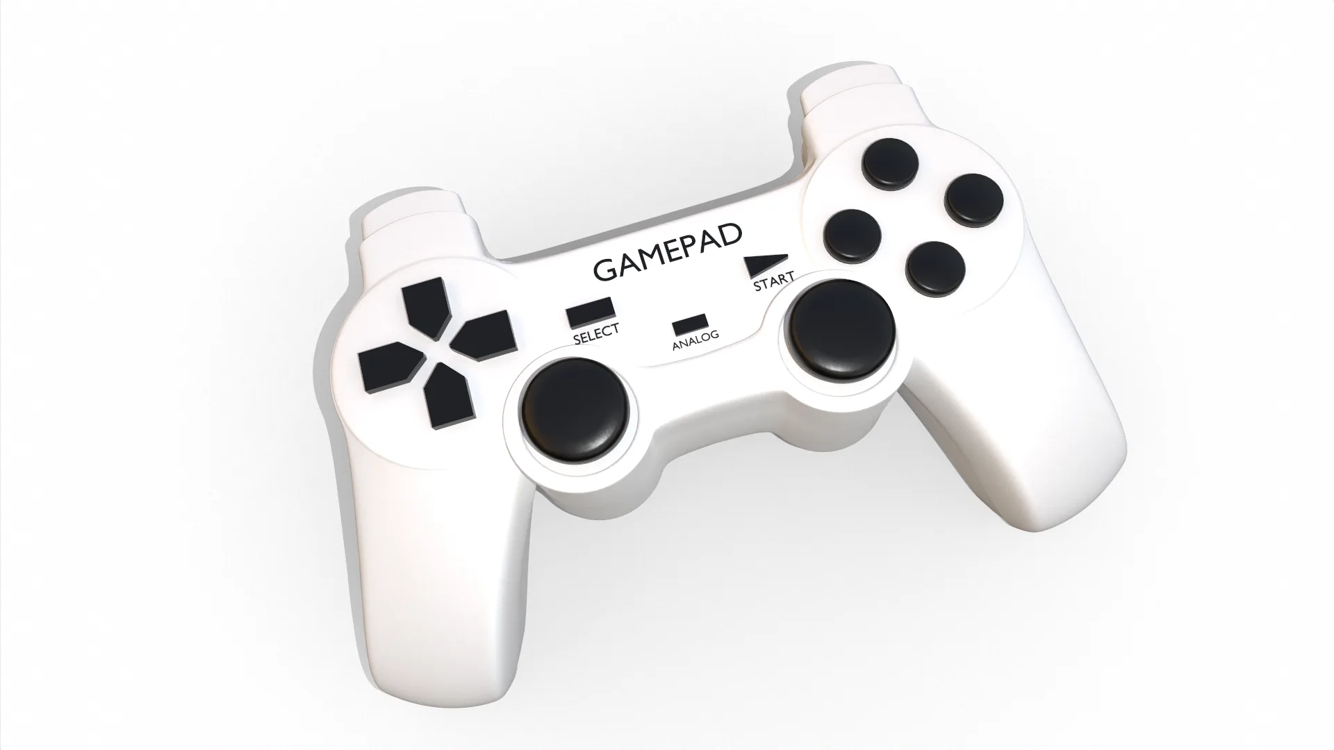 Console Gamepad - Highpoly Model