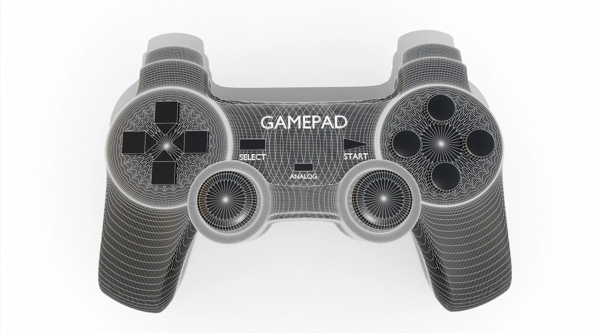 Console Gamepad - Highpoly Model