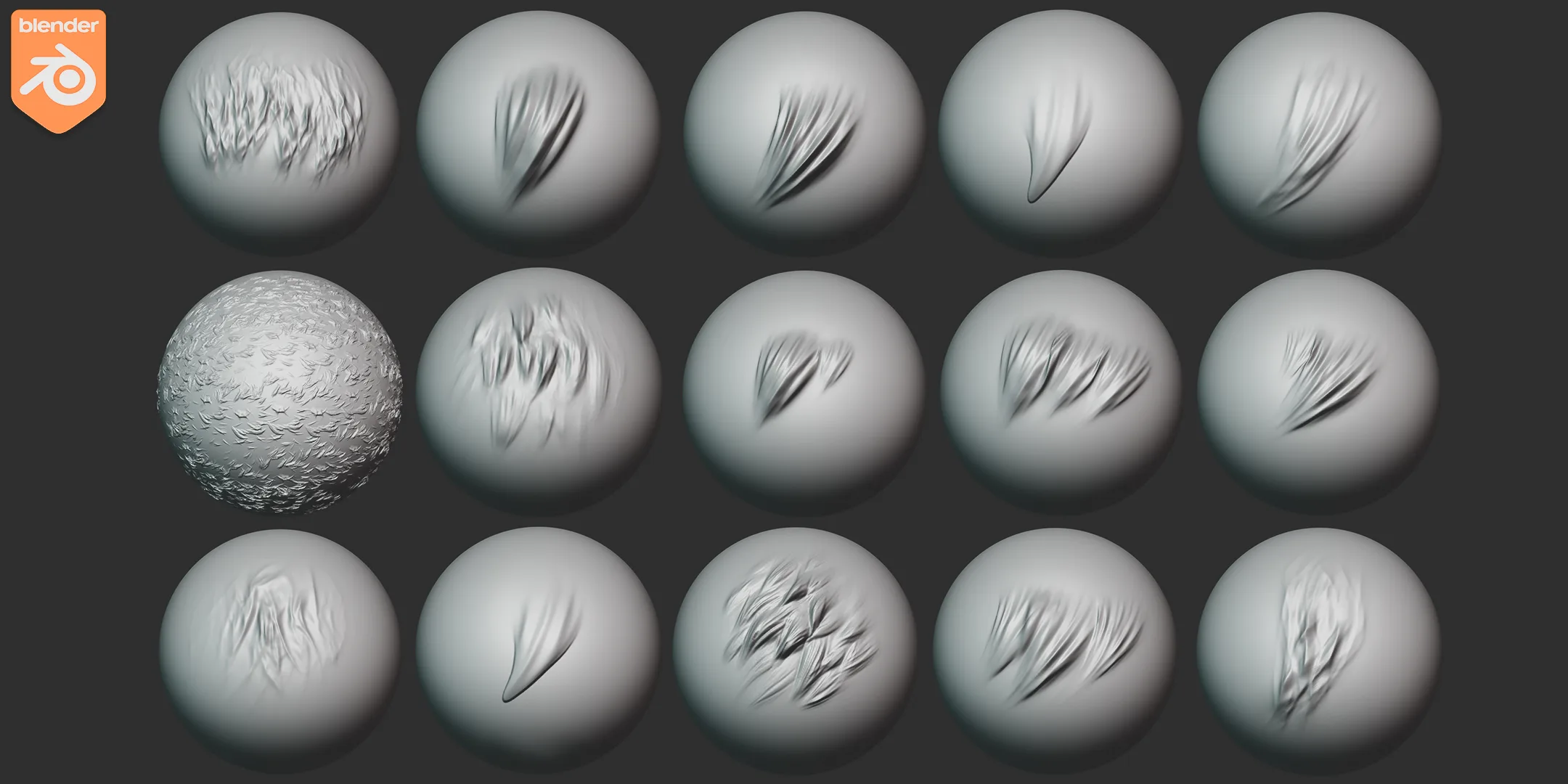 Sculpting Fur Brushes for Blender