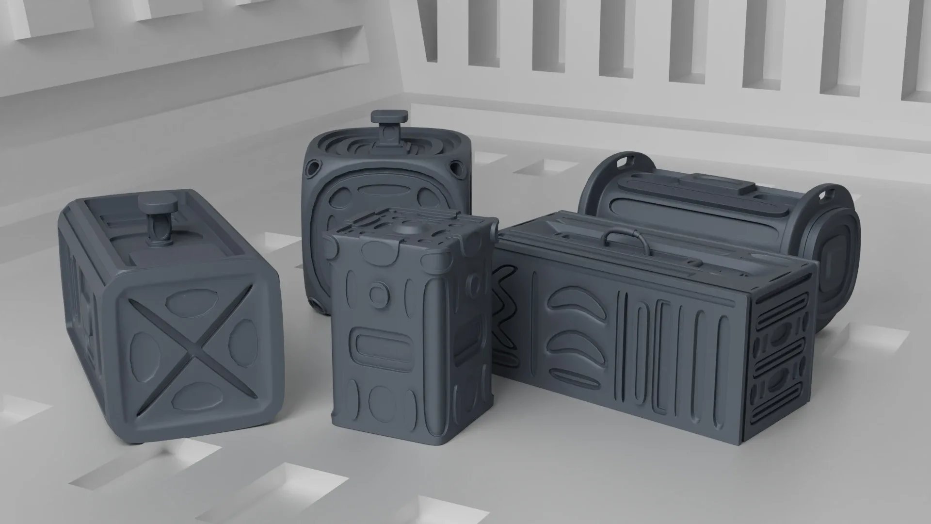 Sci-Fi Containers kit